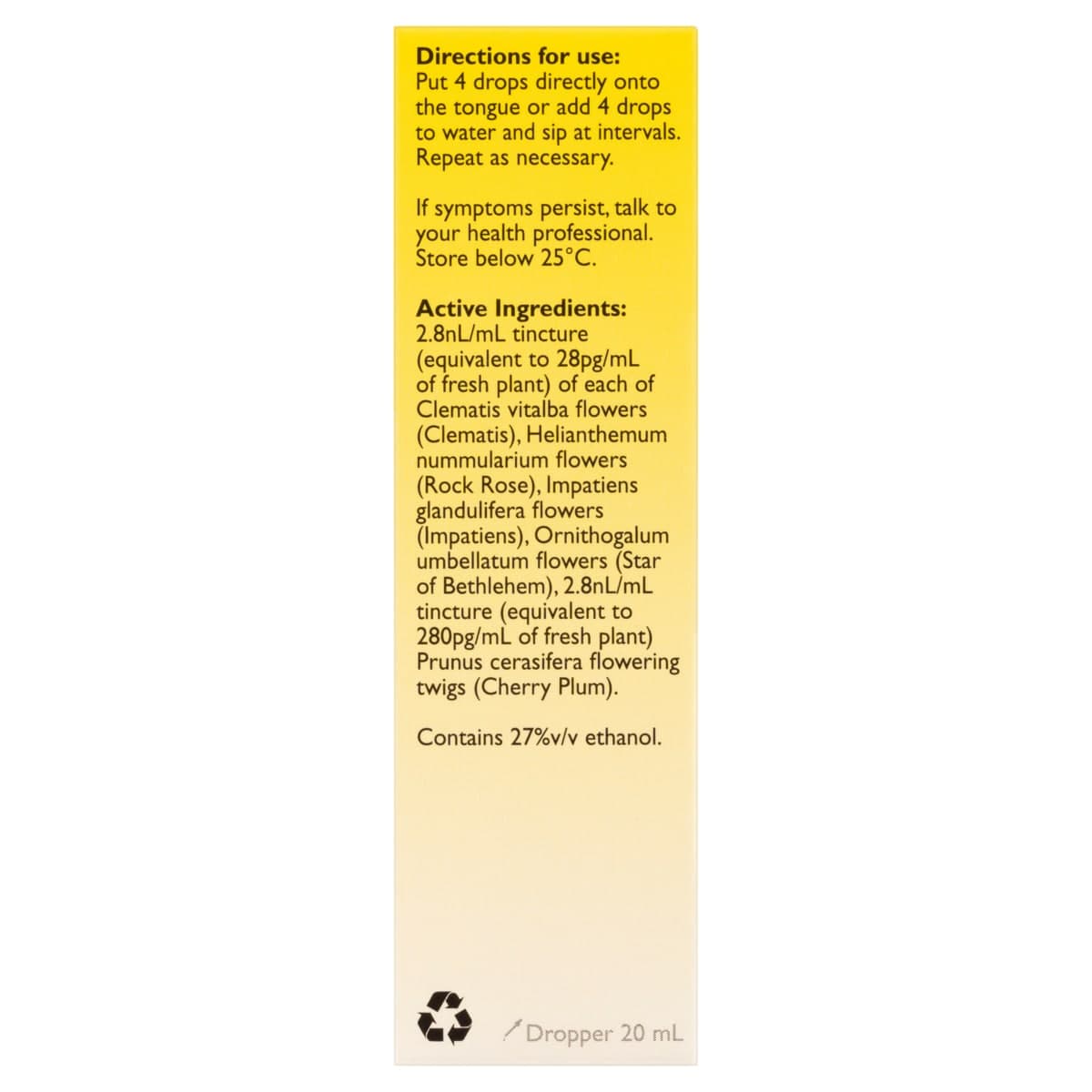 Thumbnail Bach Rescue Remedy Drops 20ml