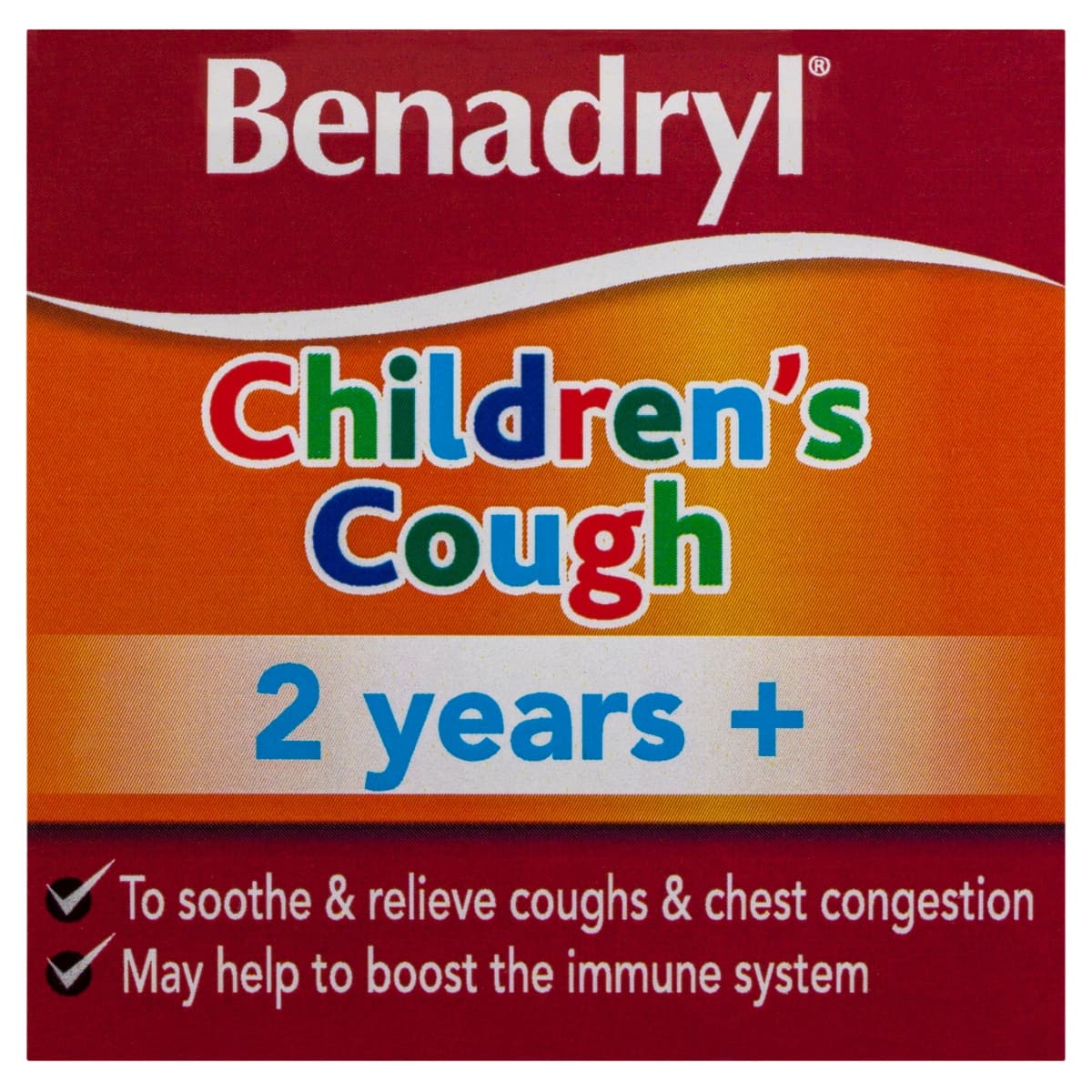 Thumbnail Benadryl Children's Cough Liquid 2 Years+ Honey Lemon 200ml