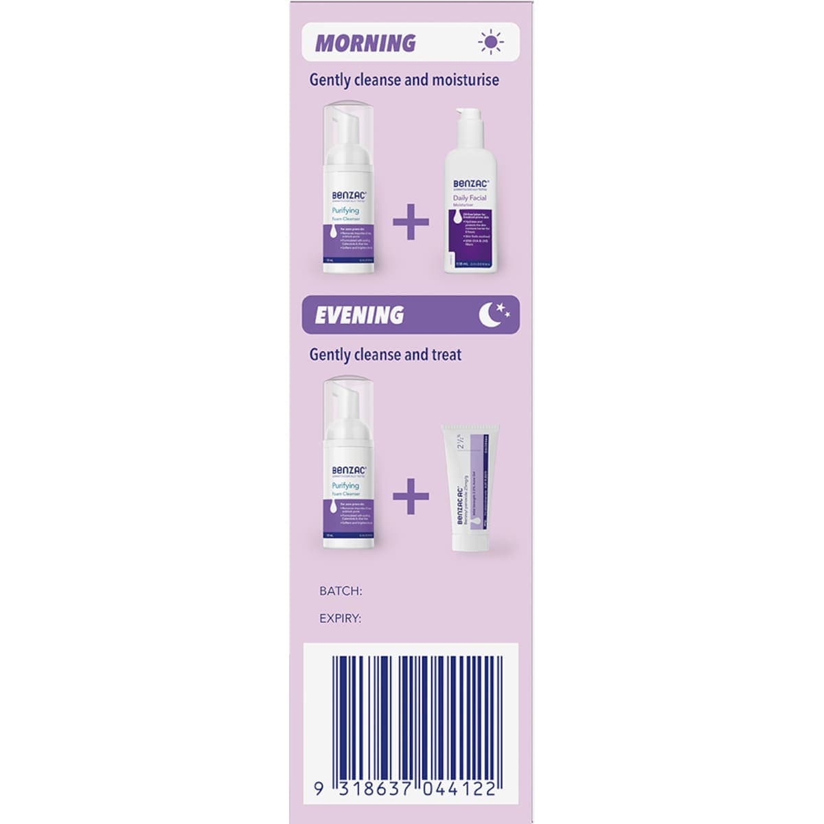 Thumbnail Benzac 3 Step Clear Skin Acne Control Kit