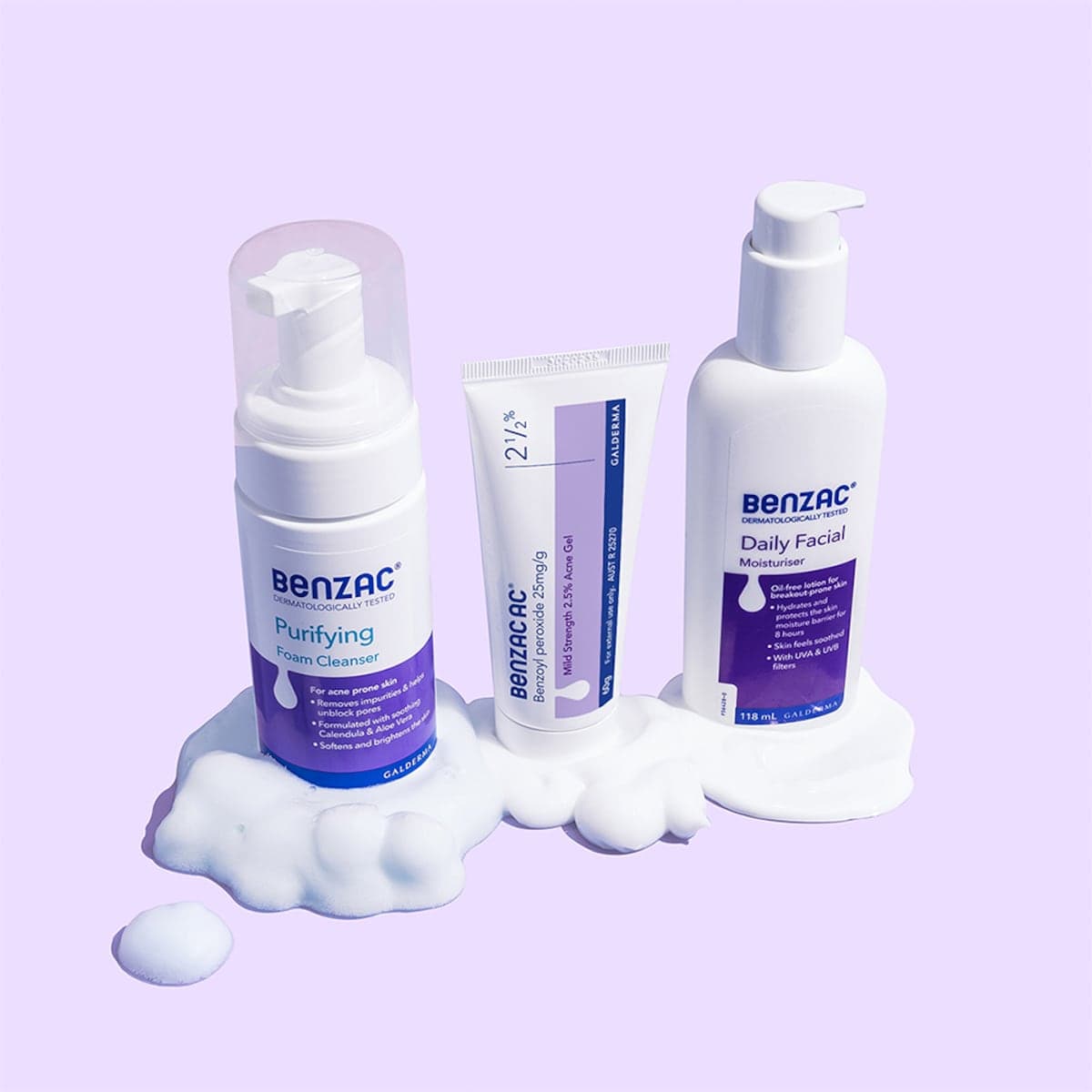 Thumbnail Benzac 3 Step Clear Skin Acne Control Kit