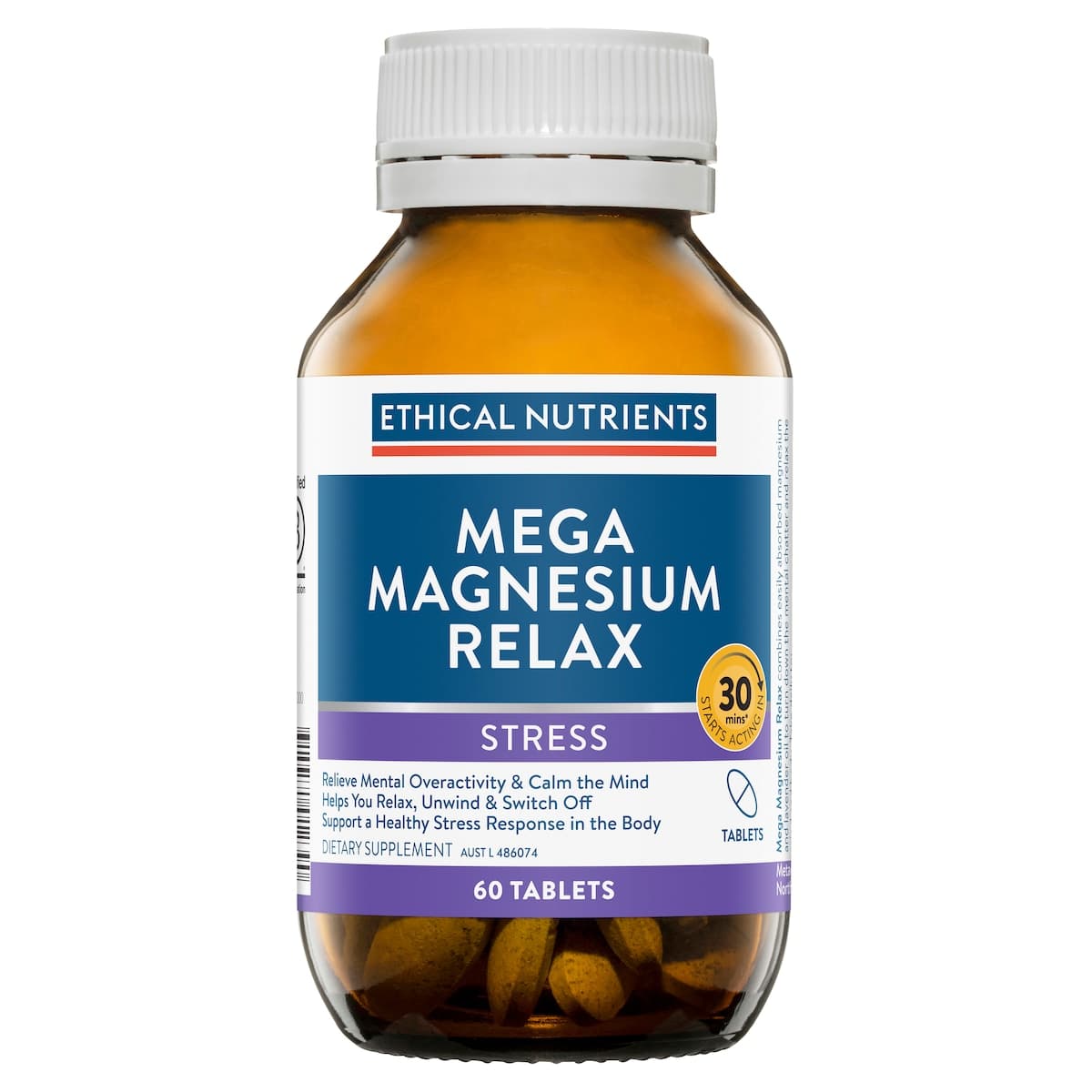Thumbnail Ethical Nutrients Mega Magnesium Relax 60 Tablets