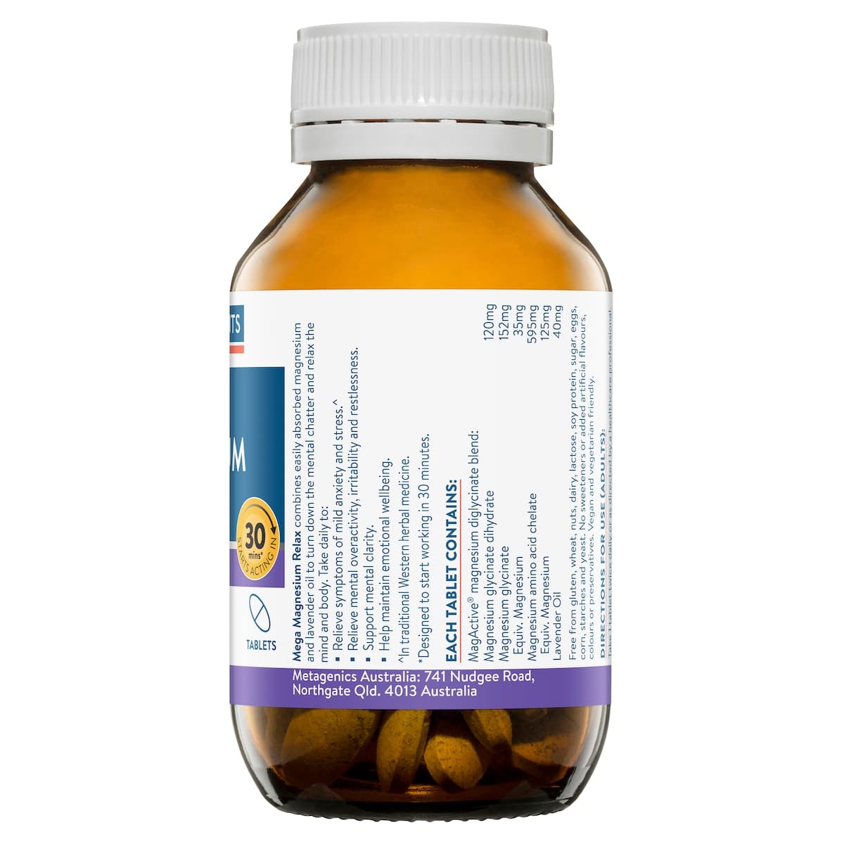 Thumbnail Ethical Nutrients Mega Magnesium Relax 60 Tablets