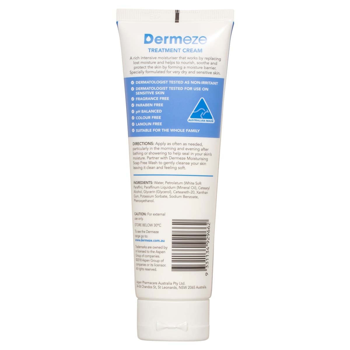 Thumbnail Dermeze Treatment Cream Tube 100g