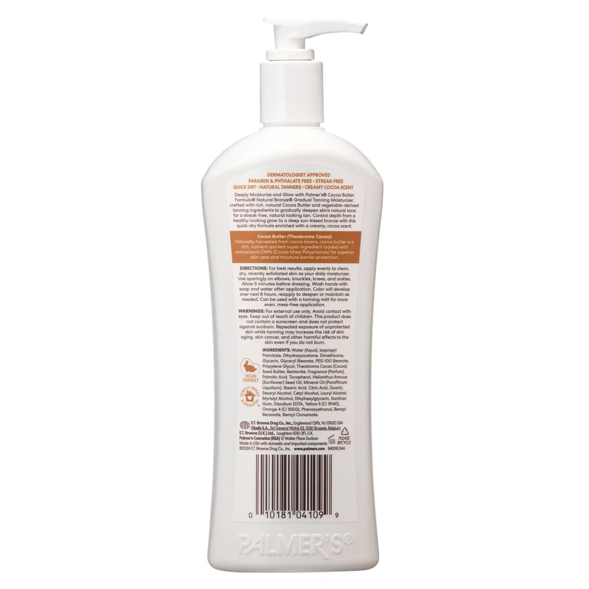 Thumbnail Palmers Cocoa Butter Natural Bronze Gradual Tan Body Lotion 400ml