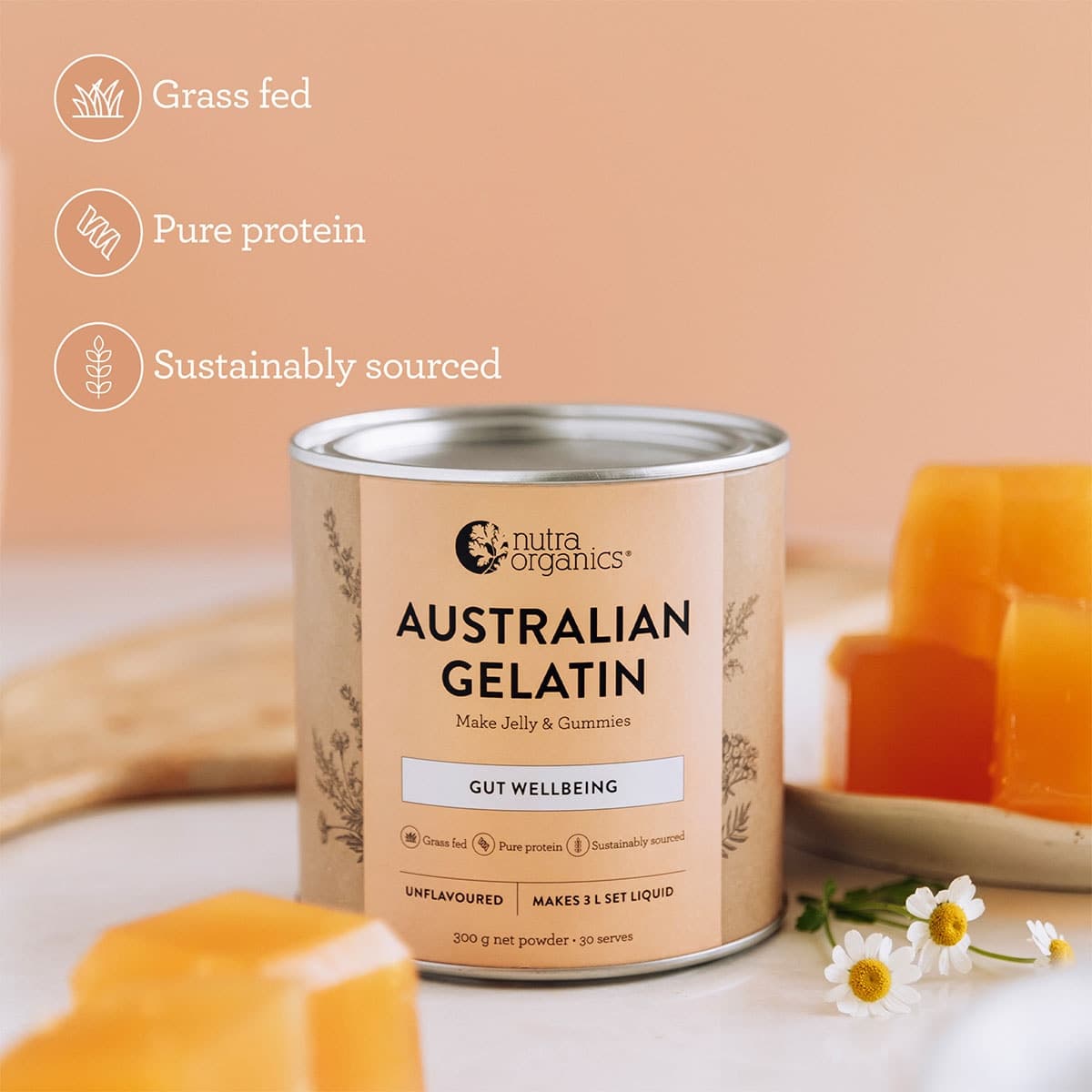 Thumbnail Nutra Naturals Australian Gelatin Powder 300g