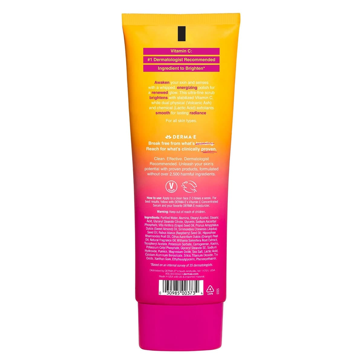 Thumbnail Derma E Vitamin C Whipped Radiance Polish 113g