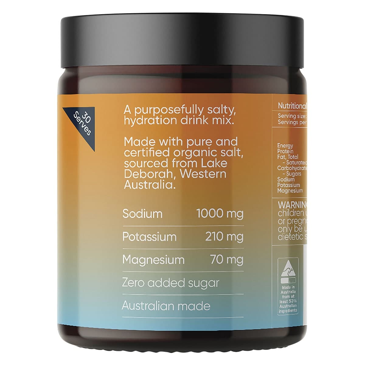 Thumbnail Sodii Everyday Hydration Salts Salty Mandarin 185g