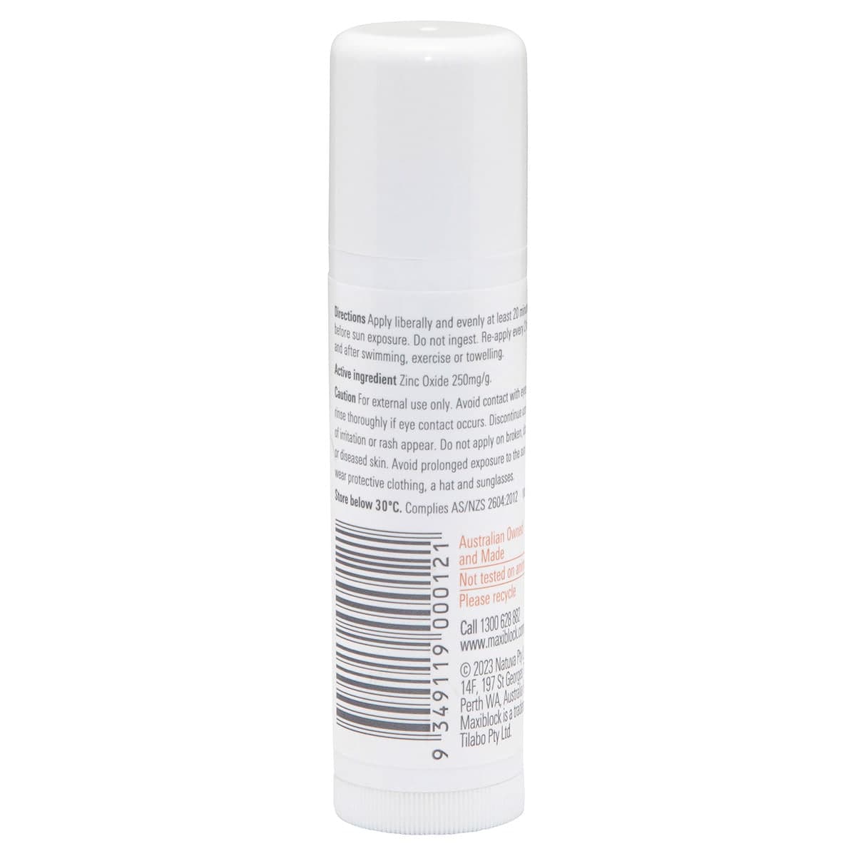 Thumbnail Maxiblock Clear Zinc Stick SPF50+ 12g
