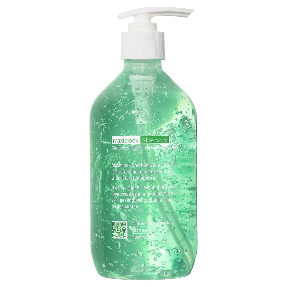 Thumbnail Maxiblock After Sun Aloe Vera Soothing Gel 500ml