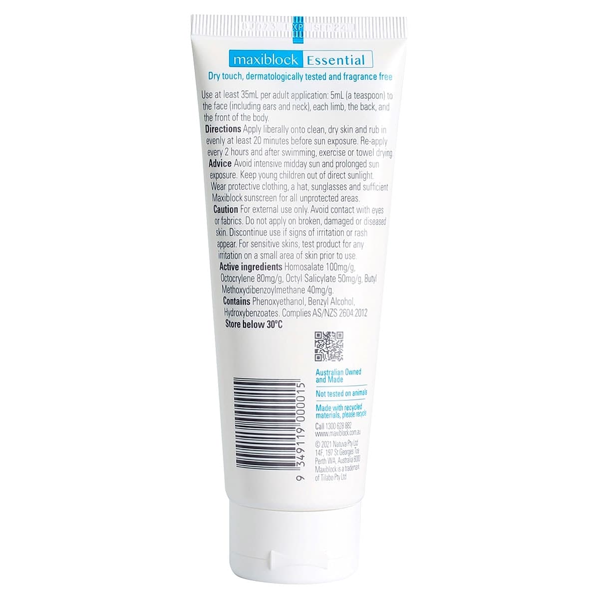 Thumbnail Maxiblock Essential Sunscreen Lotion 100ml