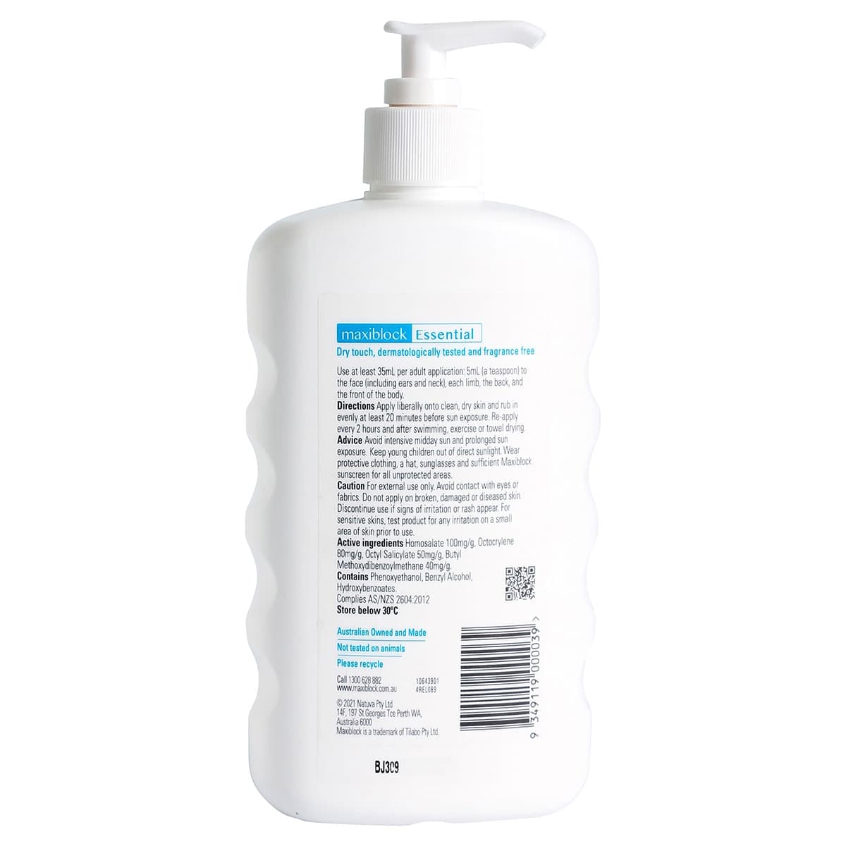 Thumbnail Maxiblock Essential Sunscreen Lotion 500ml