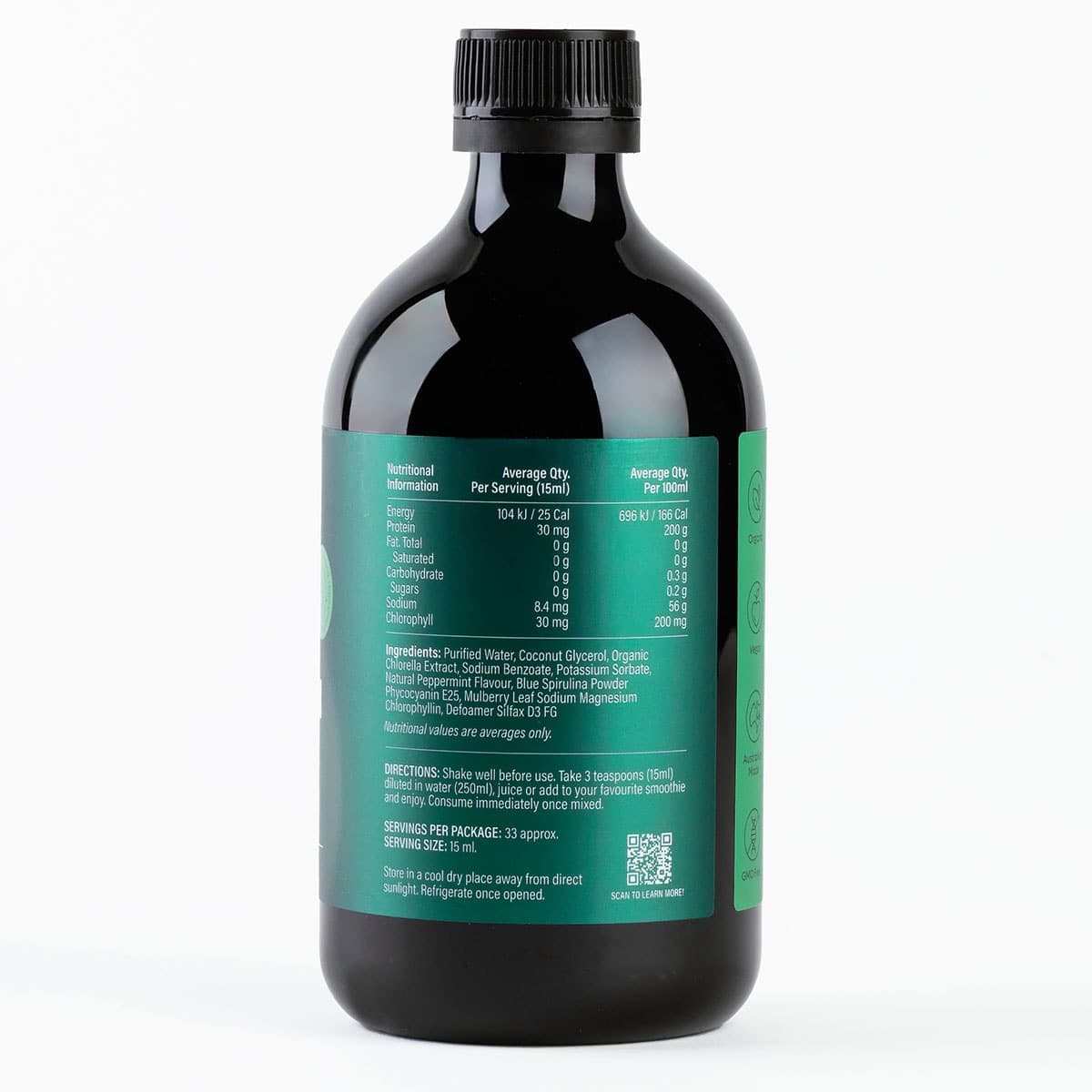 Thumbnail BioGenesis Chlorophyll Liquid Concentrate 500ml