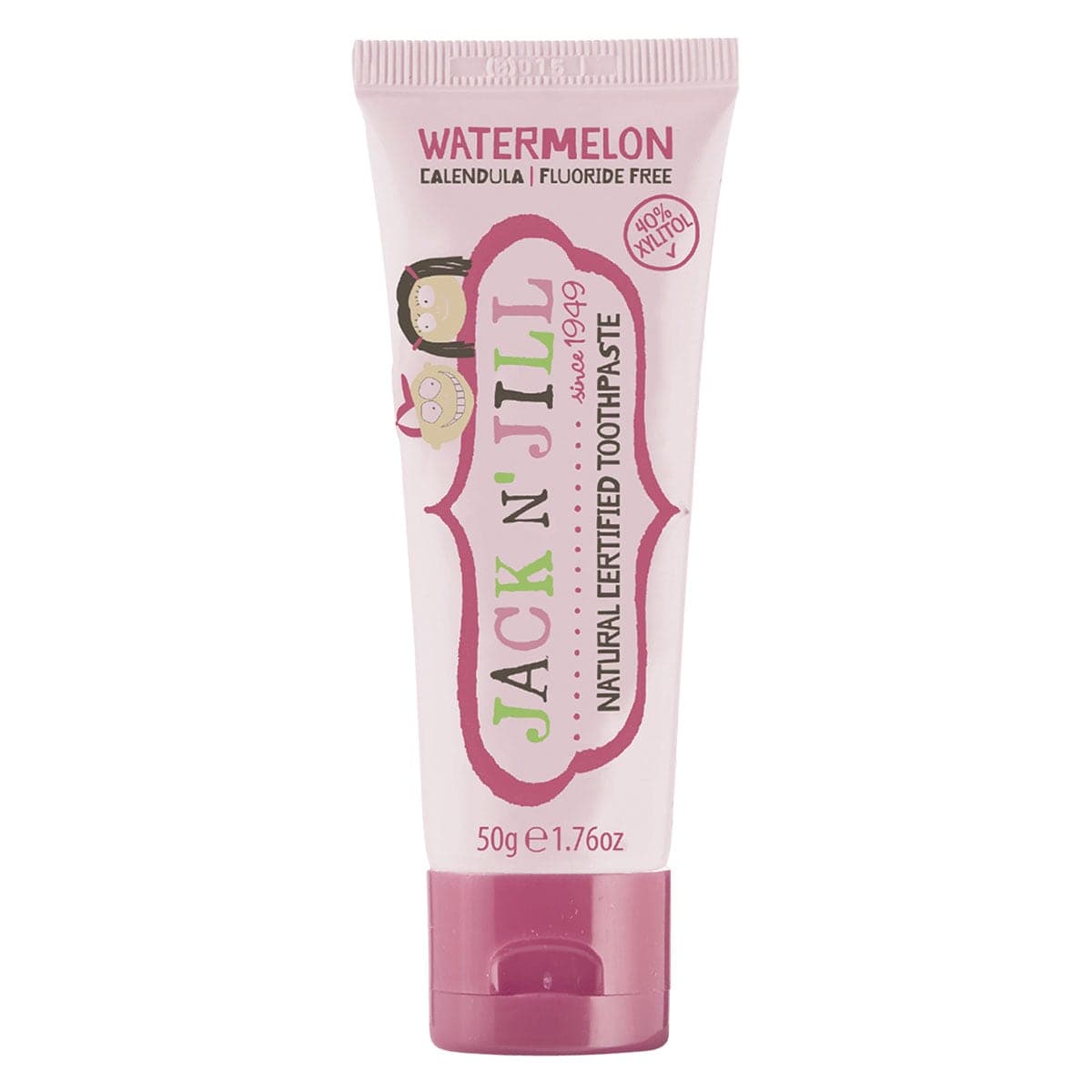 Thumbnail Jack n Jill Childrens Toothpaste Two Flavour Pack Apple & Watermelon 50g