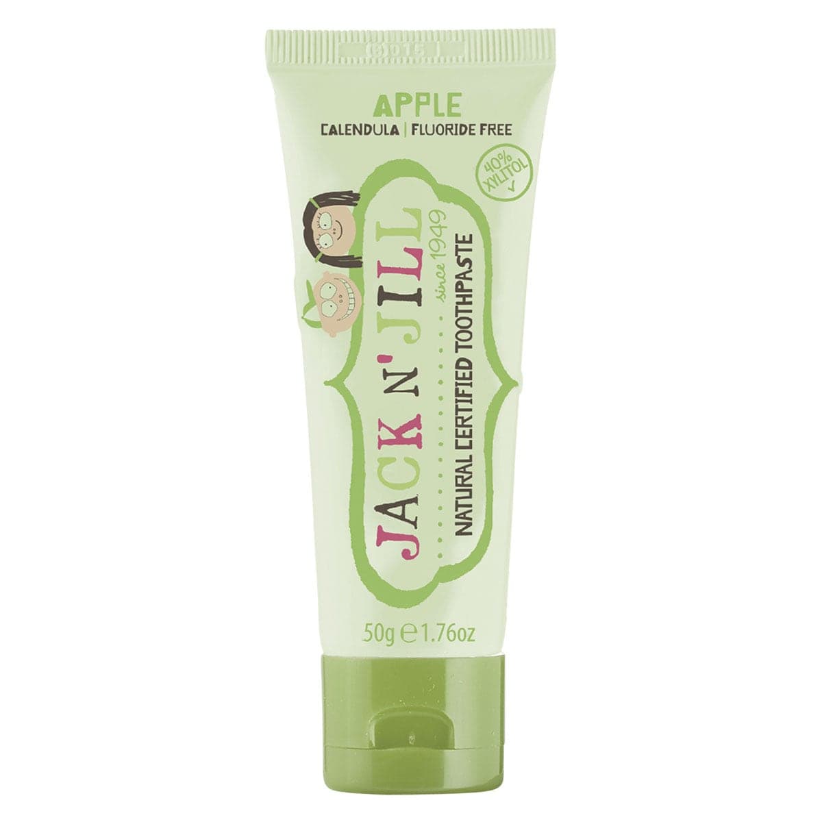 Thumbnail Jack n Jill Childrens Toothpaste Two Flavour Pack Apple & Watermelon 50g
