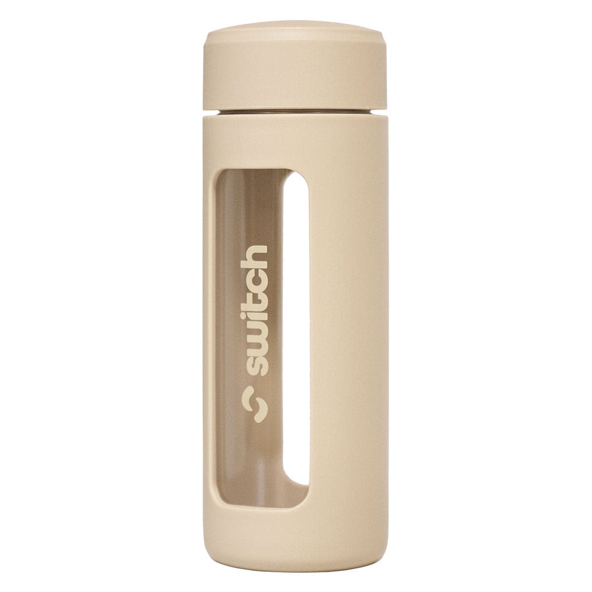 Thumbnail Switch Nutrition Glass Water Bottle with Tea Strainer 460ml