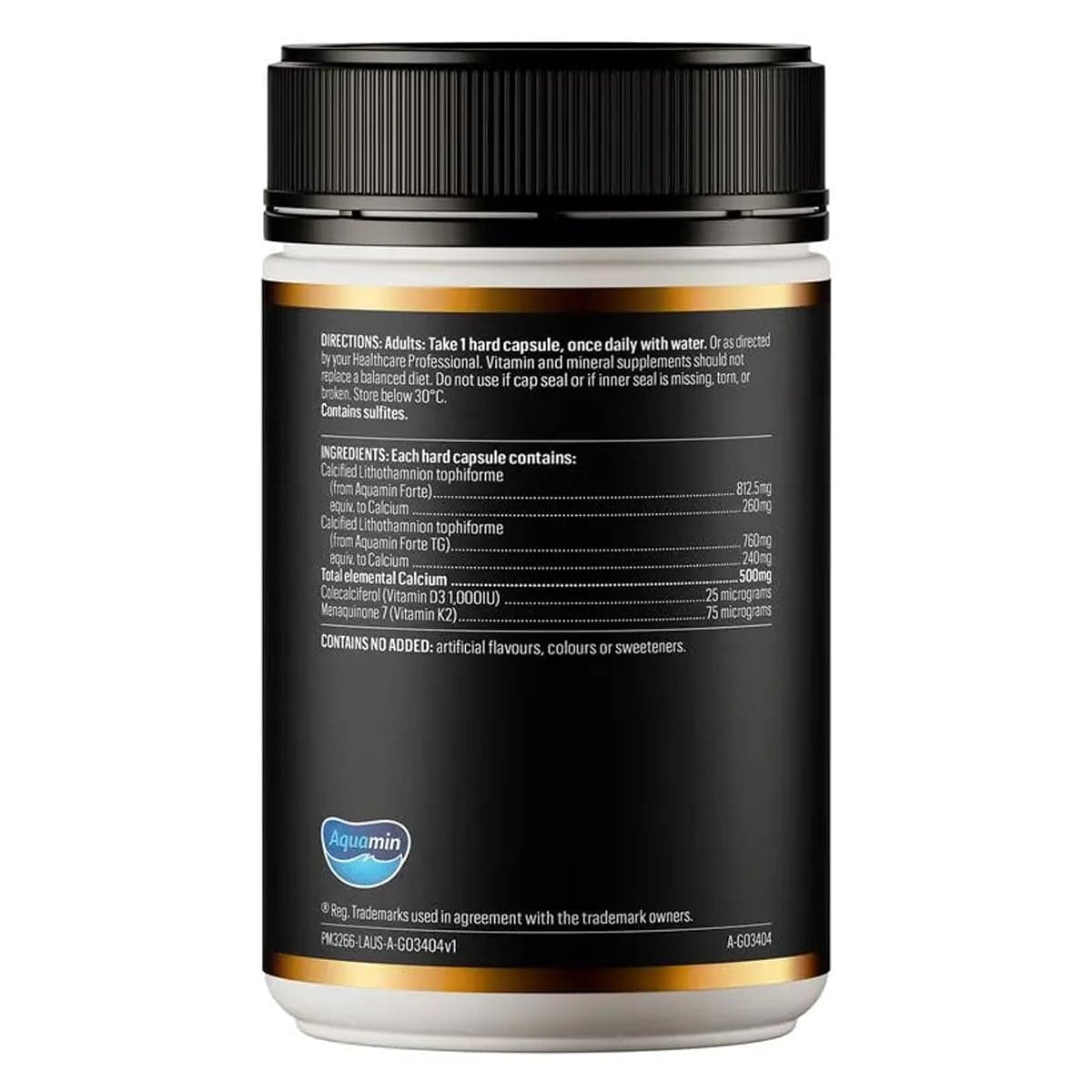 Thumbnail GO Calcium Plus D3 & K2 120 Hard Capsules