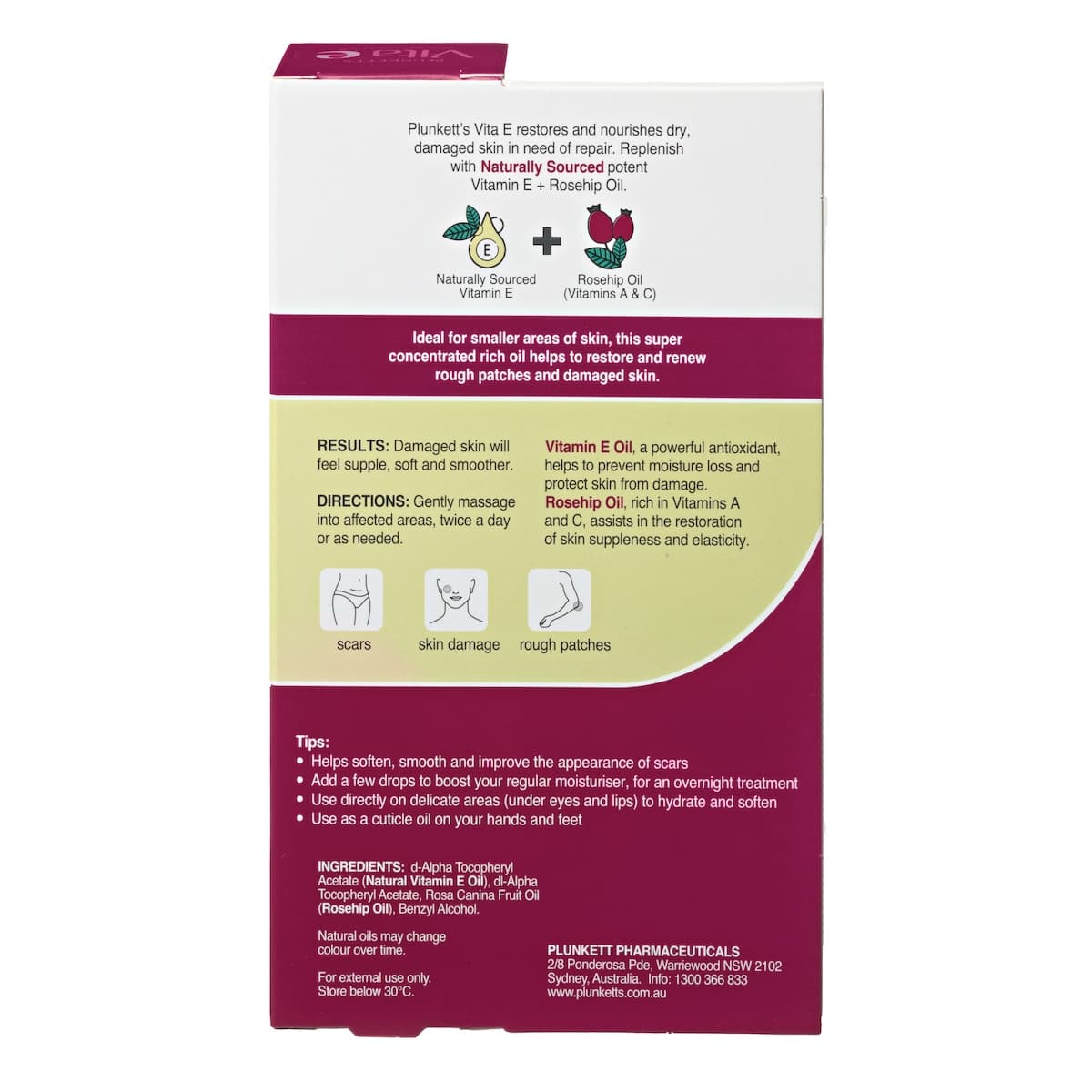 Thumbnail Plunketts VitaE Pure Vitamin E Oil Concentrated 25ml