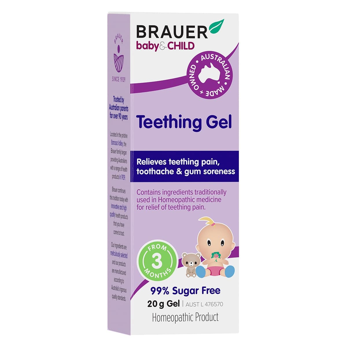Thumbnail Brauer Baby & Child Teething Gel 20g