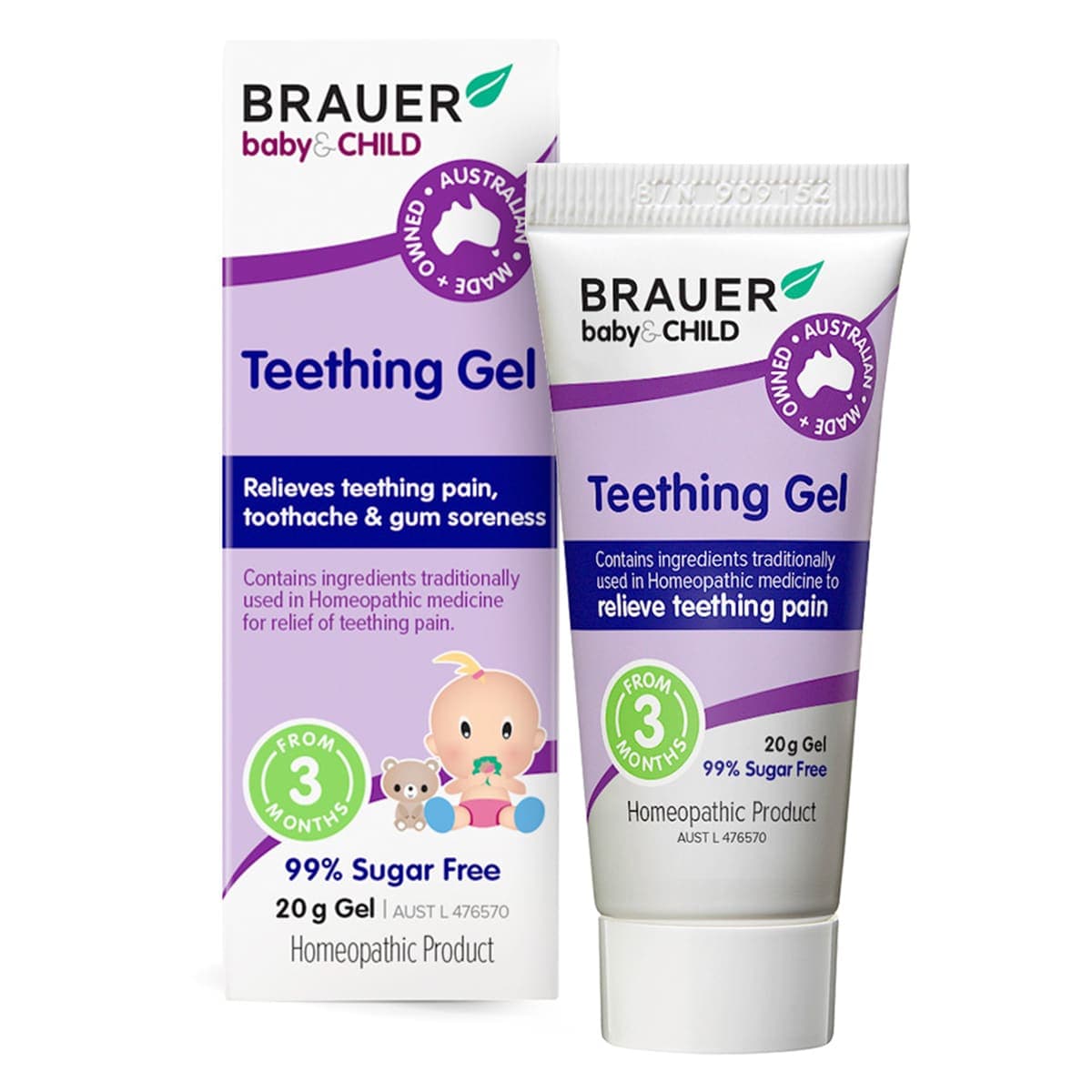 Thumbnail Brauer Baby & Child Teething Gel 20g