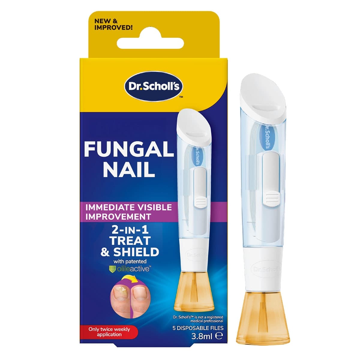 Thumbnail Dr.Scholl's Fungal Nail 2-in-1 Treat & Shield 3.8ml