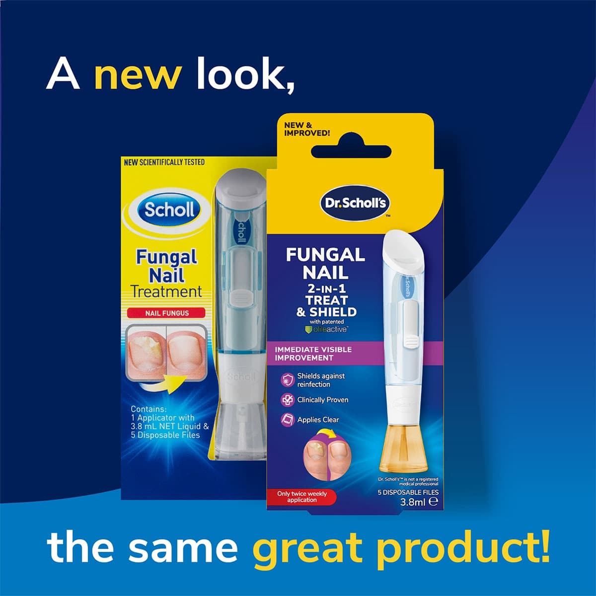 Thumbnail Dr.Scholl's Fungal Nail 2-in-1 Treat & Shield 3.8ml