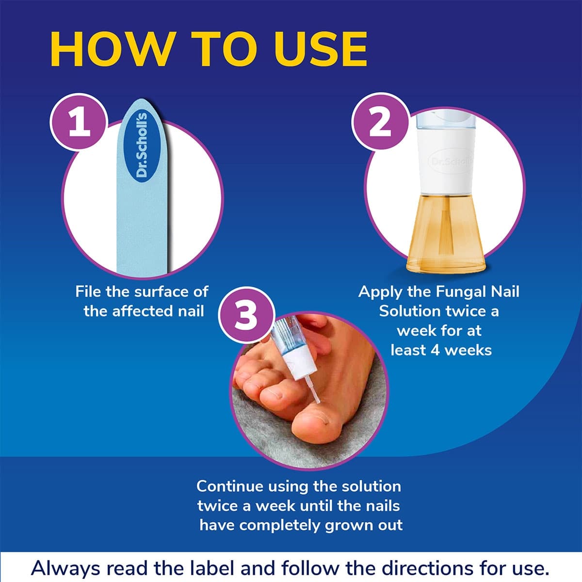 Thumbnail Dr.Scholl's Fungal Nail 2-in-1 Treat & Shield 3.8ml