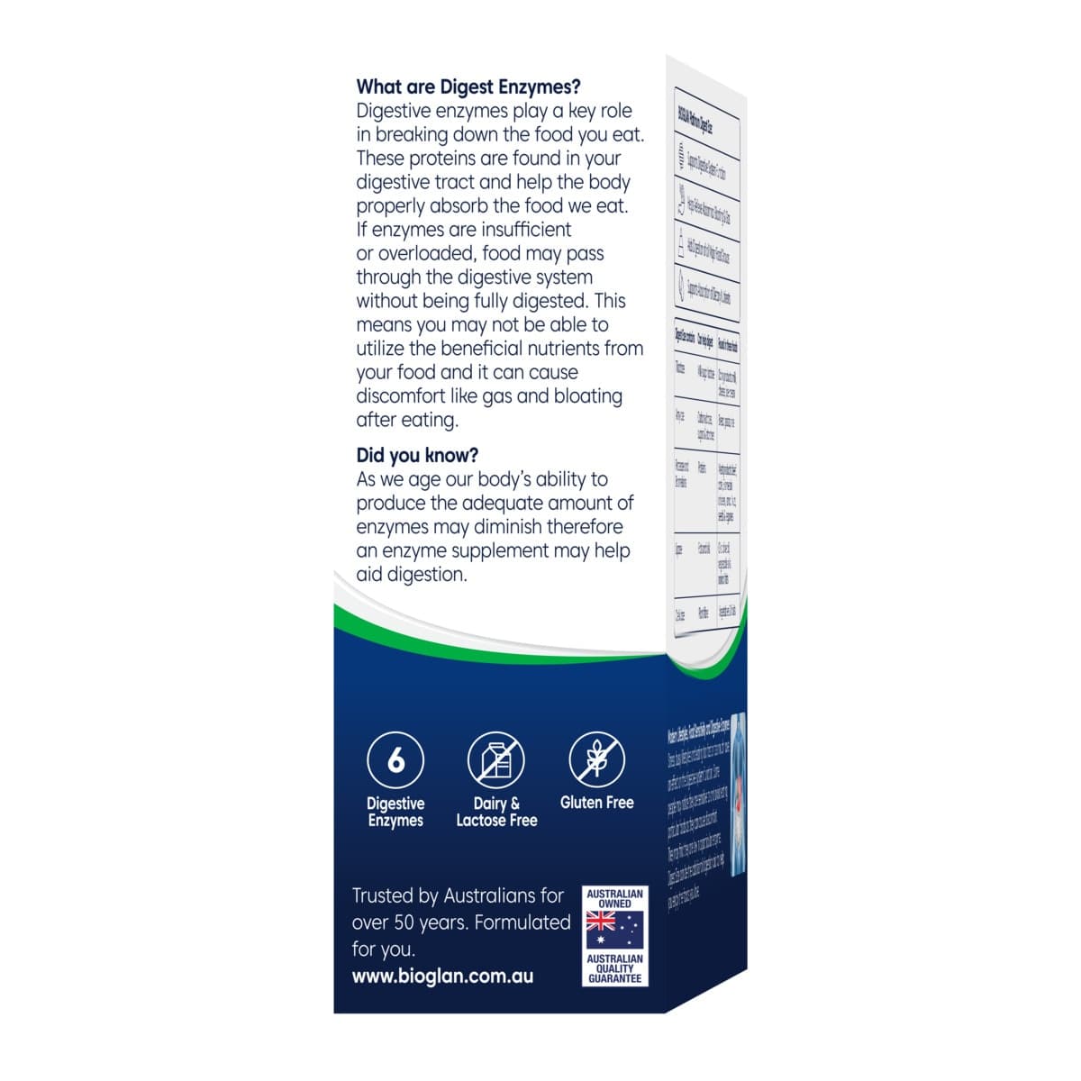 Thumbnail Bioglan Digest Eze 40 Capsules