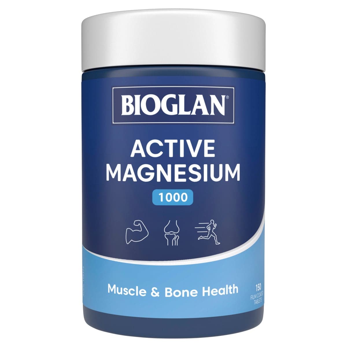 Thumbnail Bioglan Active Magnesium 1000mg 150 Tablets