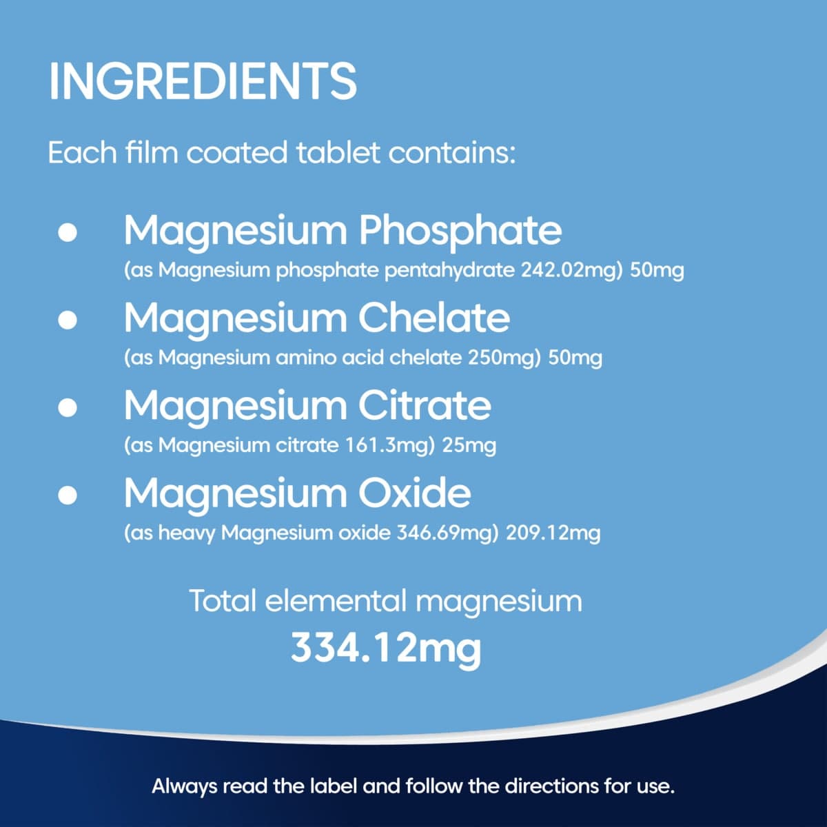 Thumbnail Bioglan Active Magnesium 1000mg 150 Tablets