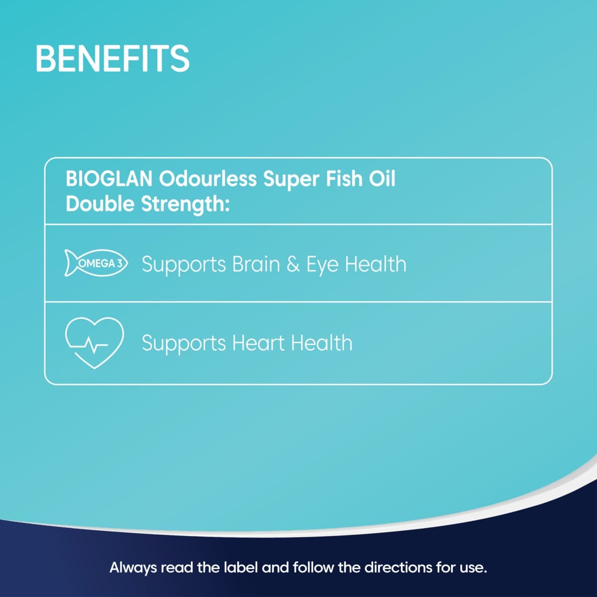 Thumbnail Bioglan Odourless Super Fish Oil Double Strength 200 Capsules