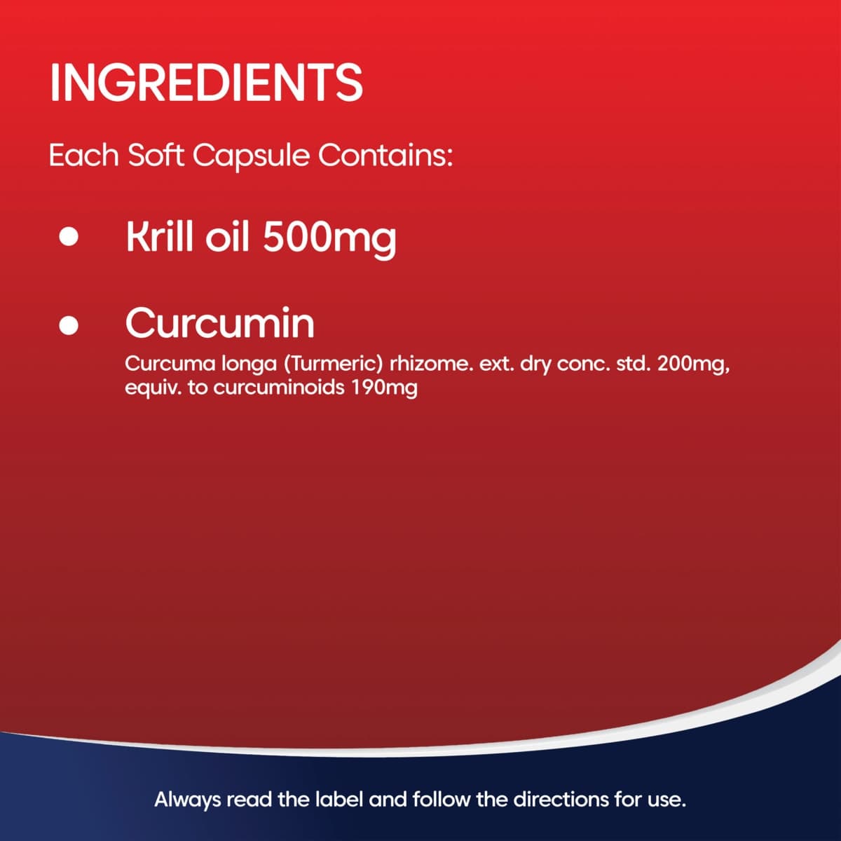 Thumbnail Bioglan Red Krill Oil + Curcumin 60 Capsules