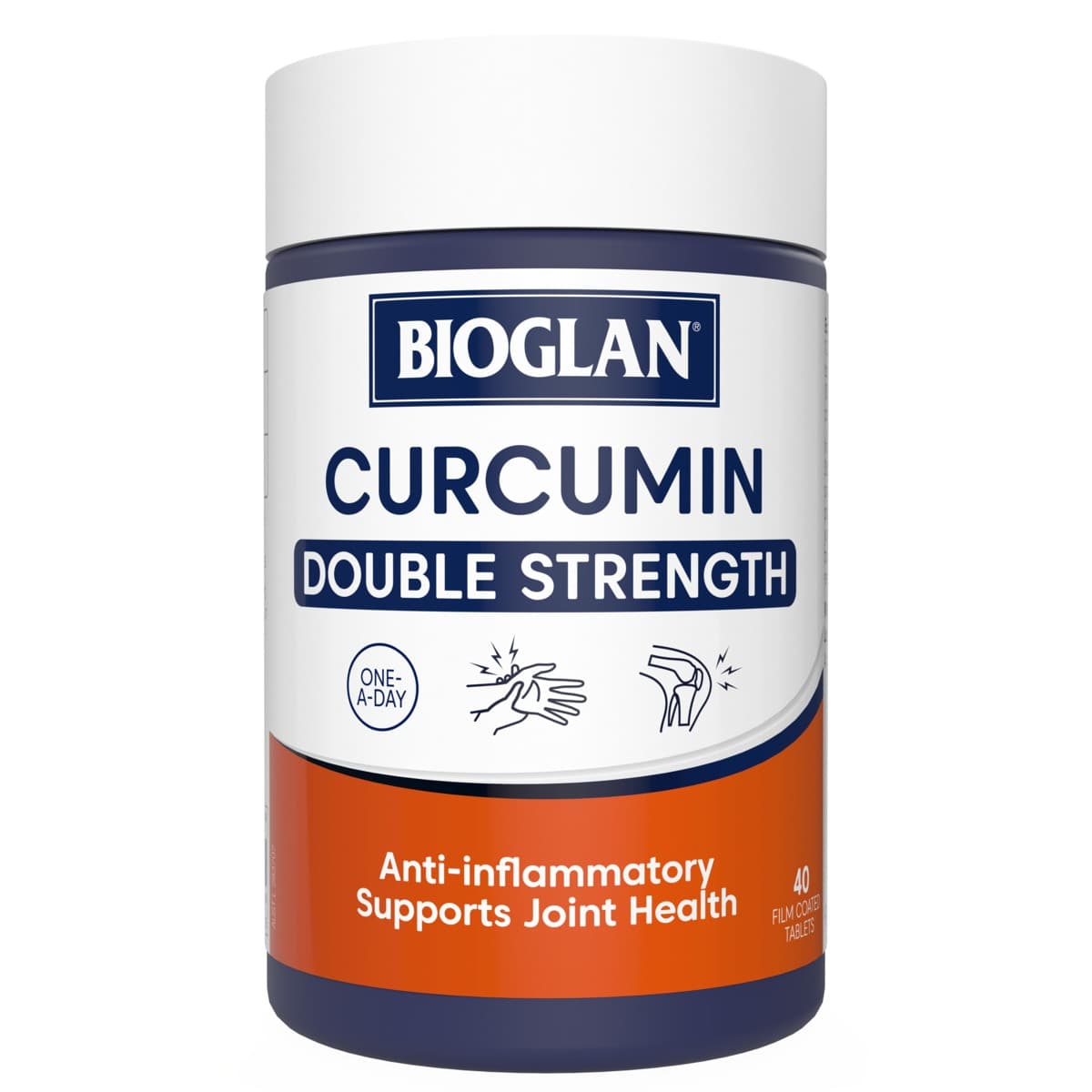 Thumbnail Bioglan Double Strength Curcumin 1200mg 40 Tablets
