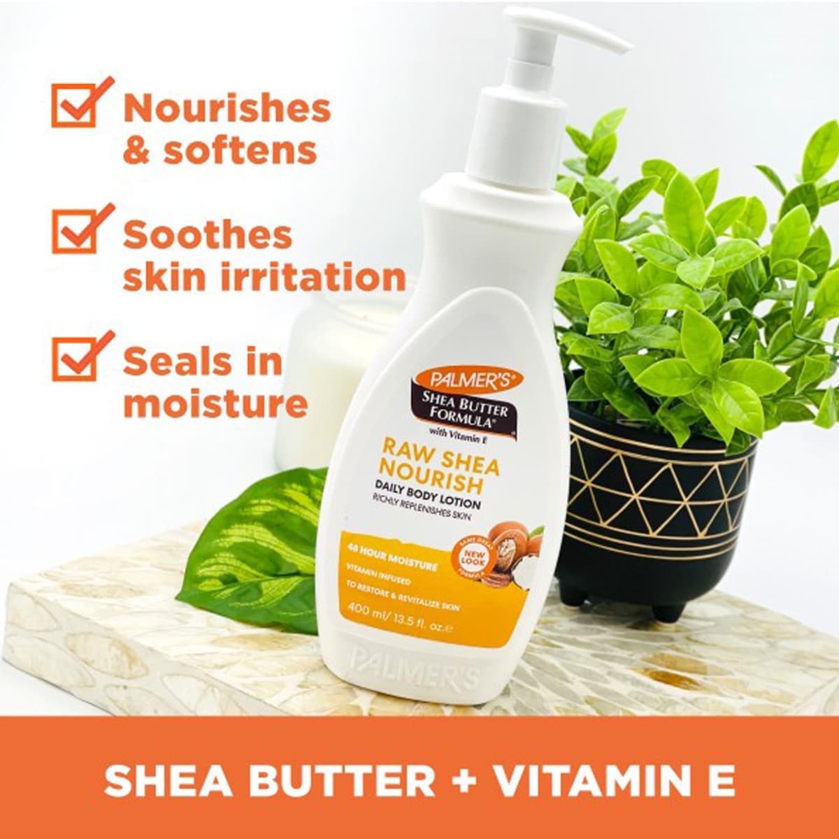 Thumbnail Palmers Raw Shea Body Lotion Pump 400ml