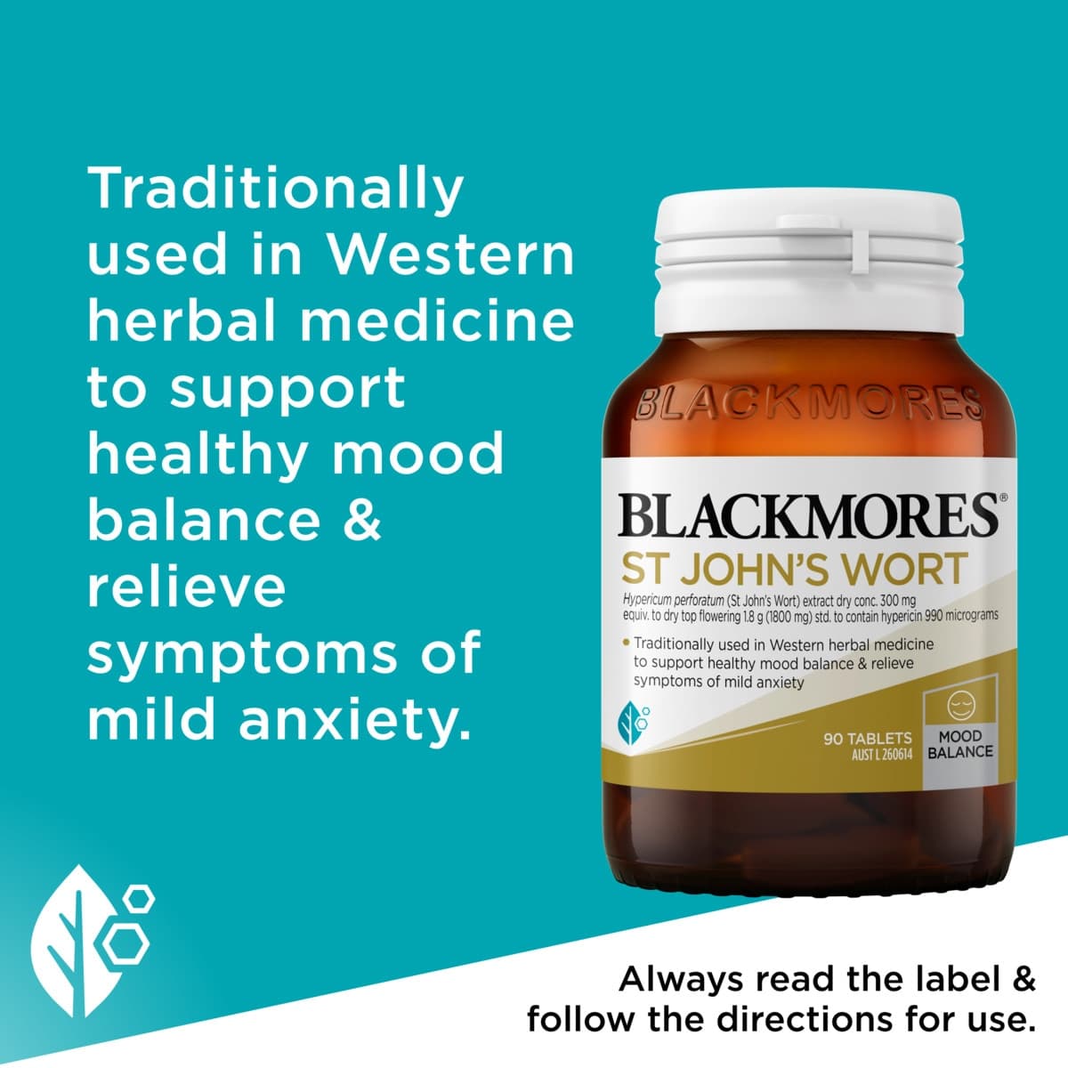 Thumbnail Blackmores St John's Wort 90 Tablets
