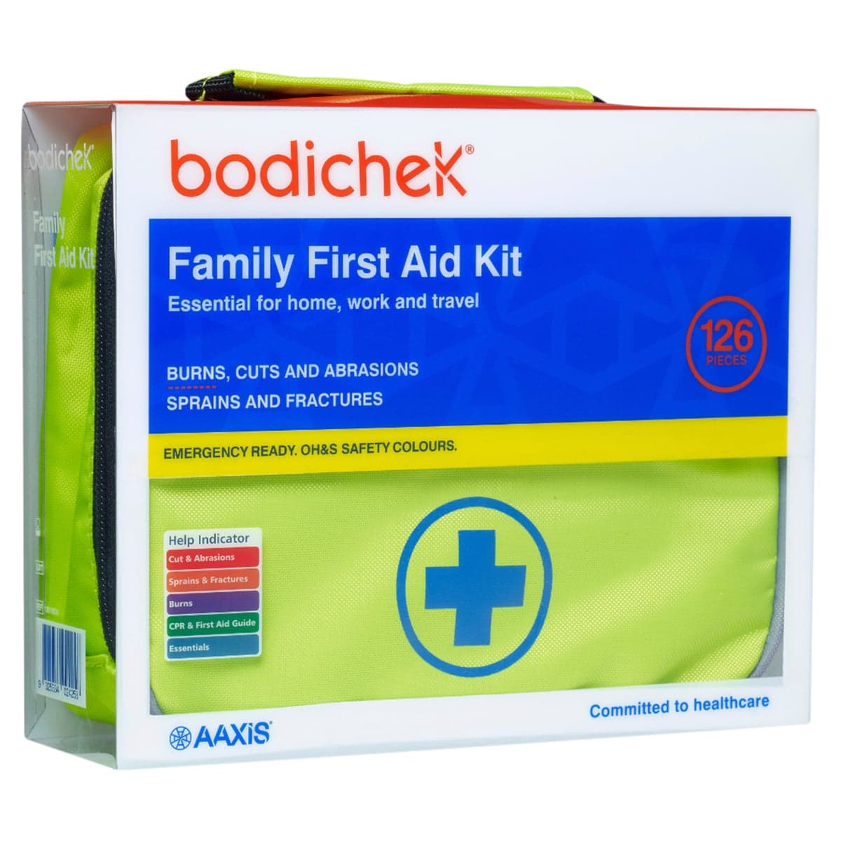 Thumbnail Bodichek First Aid Kit 126 Pieces