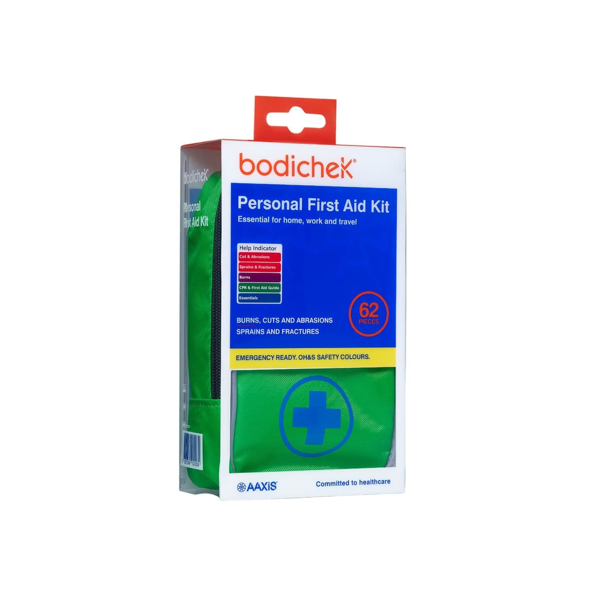 Thumbnail Bodichek First Aid Kit 62 Pieces