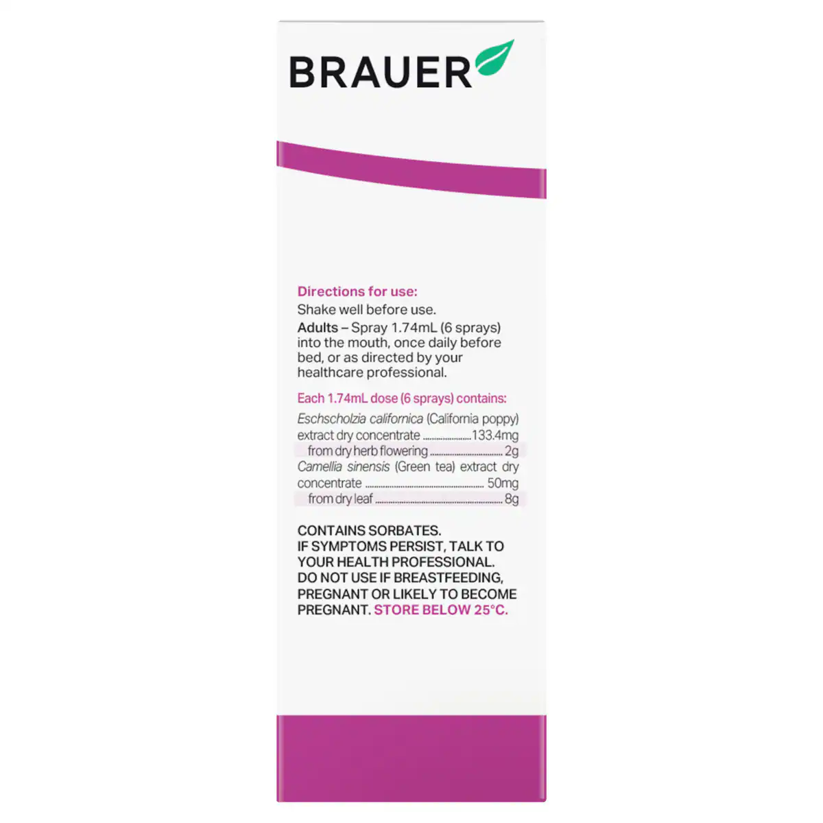 Thumbnail Brauer Sleep Easy Oral Spray 50ml