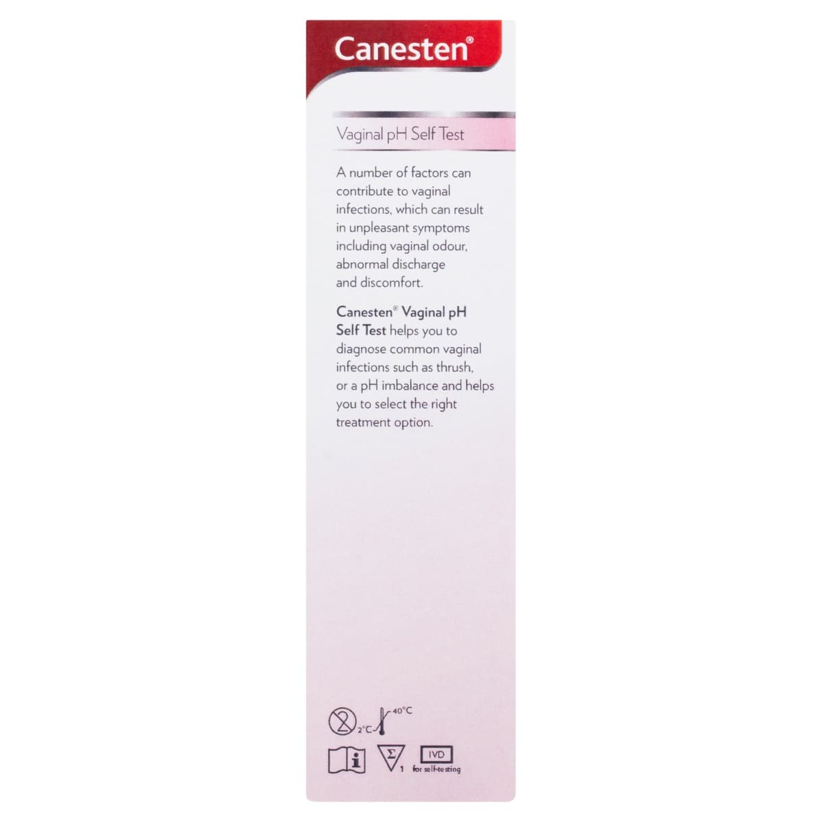Thumbnail Canesten Vaginal pH Self Test 1 Pack