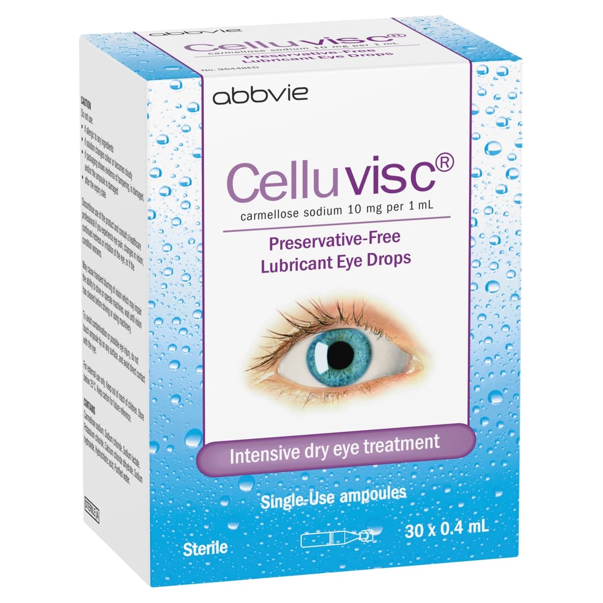 Thumbnail Celluvisc Lubricant Eye Drops 0.4ml x 30 Vials