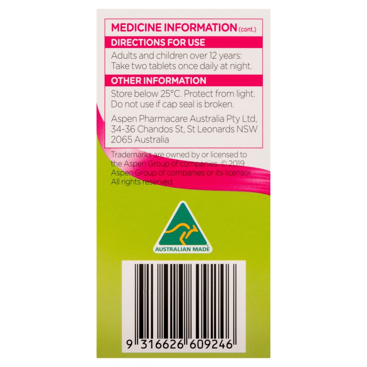 Thumbnail Coloxyl 120mg Constipation Relief 100 Tablets