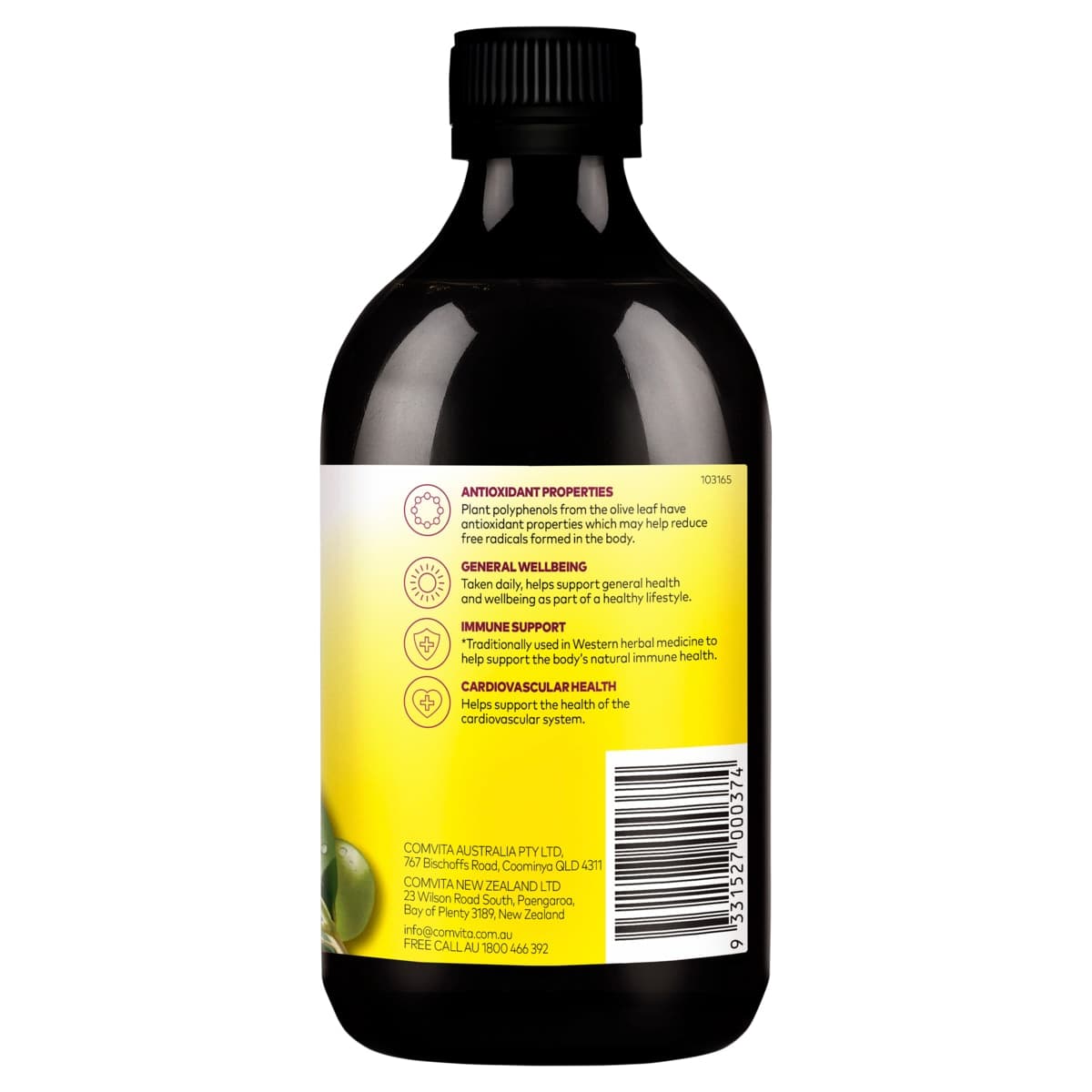 Thumbnail Comvita Olive Leaf Extract Mixed Berry 500ml