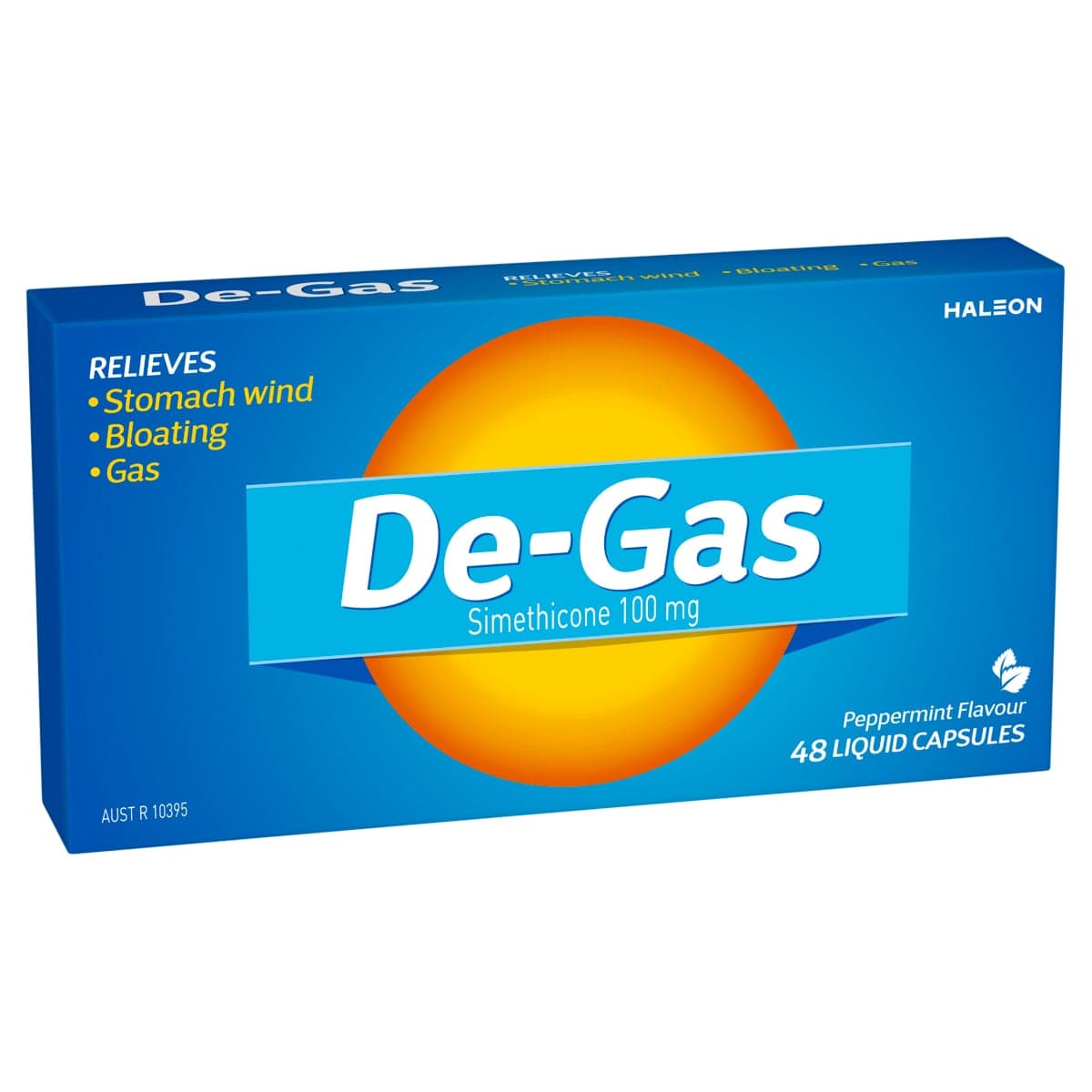 Thumbnail De-Gas Peppermint Flavour 48 Capsules