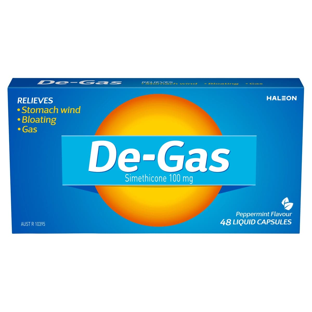 Thumbnail De-Gas Peppermint Flavour 48 Capsules