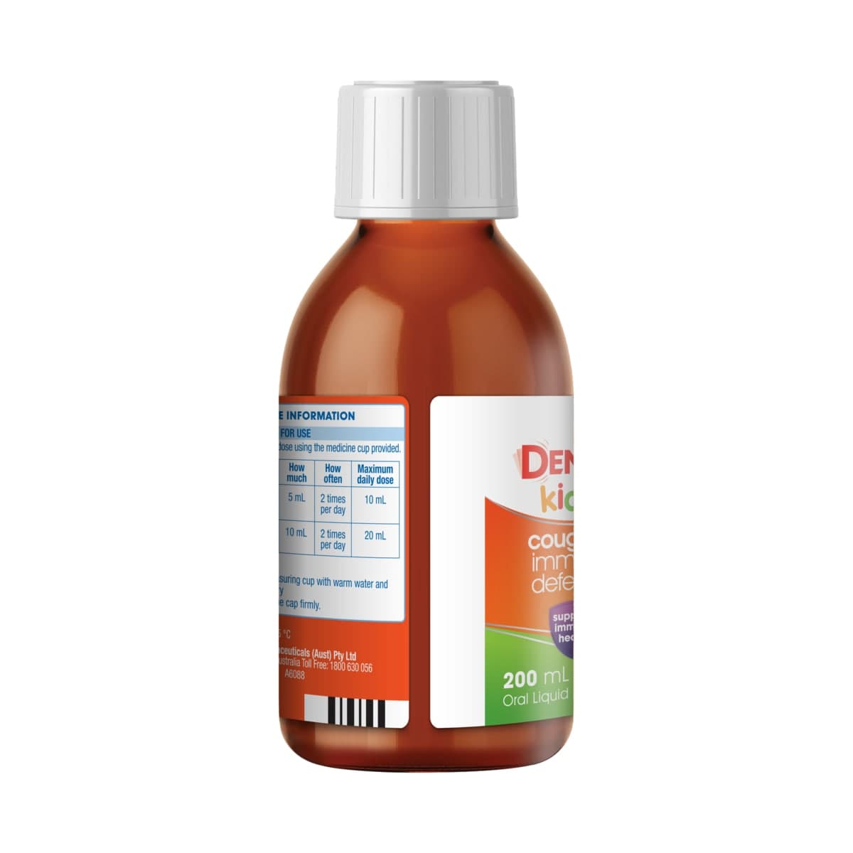 Thumbnail Demazin Kids 2+ Years Cough + Immune Defence Syrup Berry 200ml
