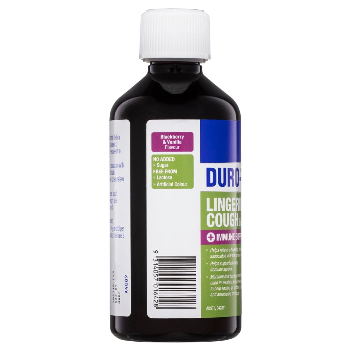 Thumbnail Durotuss Lingering Cough + Immune Support Liquid 350ml