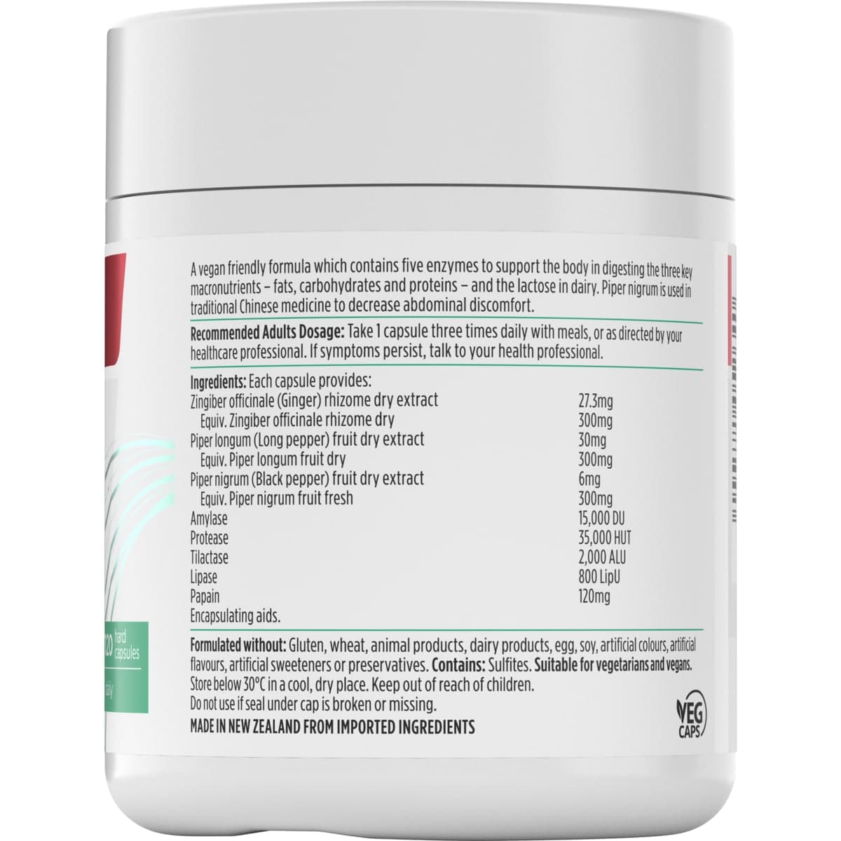 Thumbnail Nutra-life Digestive Enzymes 120 Capsules