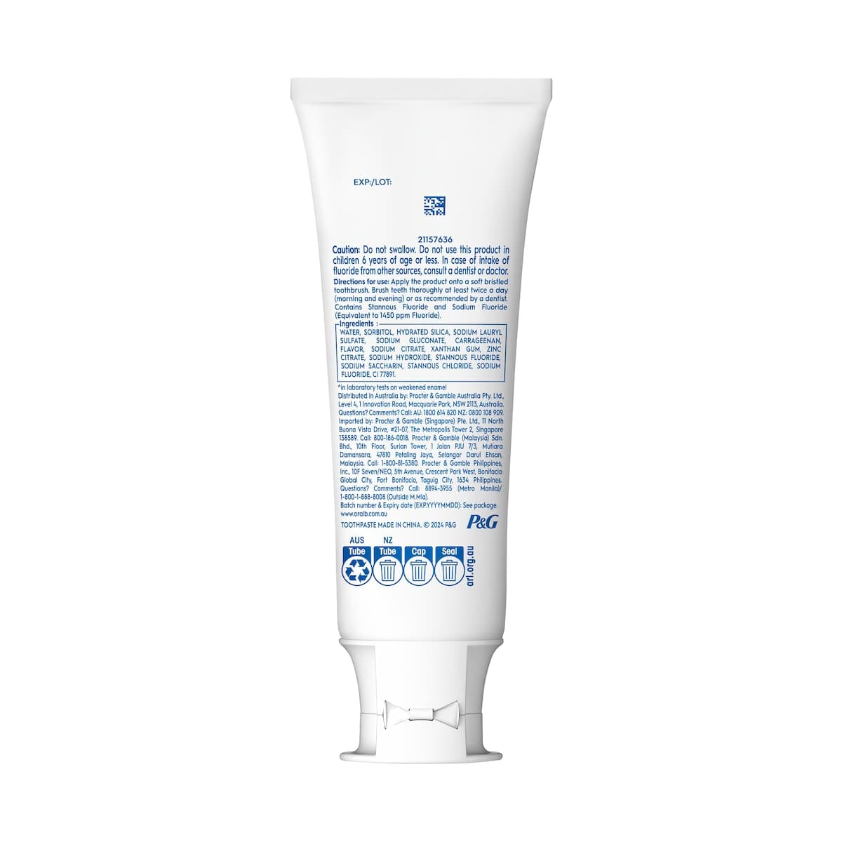 Thumbnail Oral B Gum & Enamel Daily Protection Toothpaste 110g