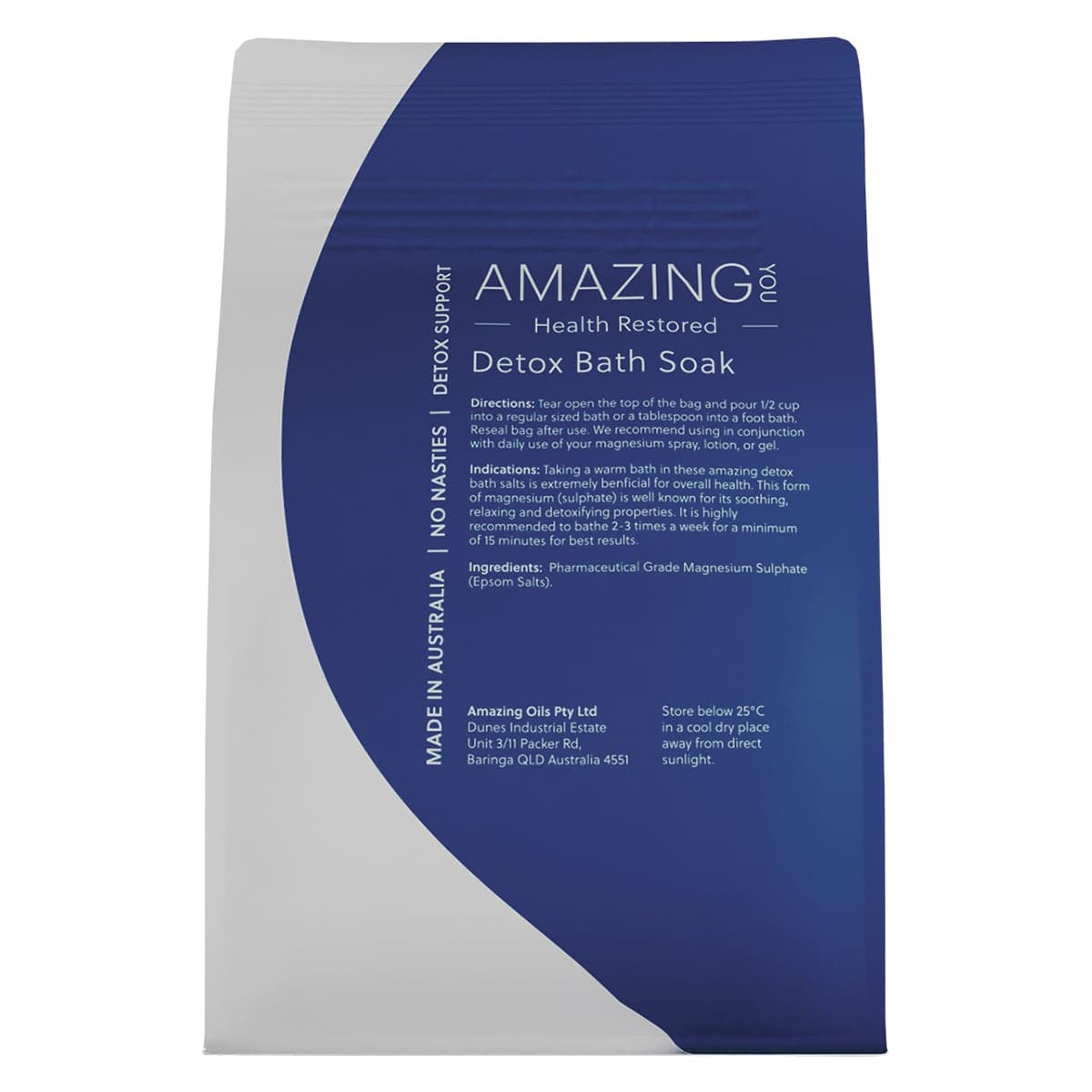 Thumbnail Amazing You Epsom Salts Detox Bath Soak 1kg