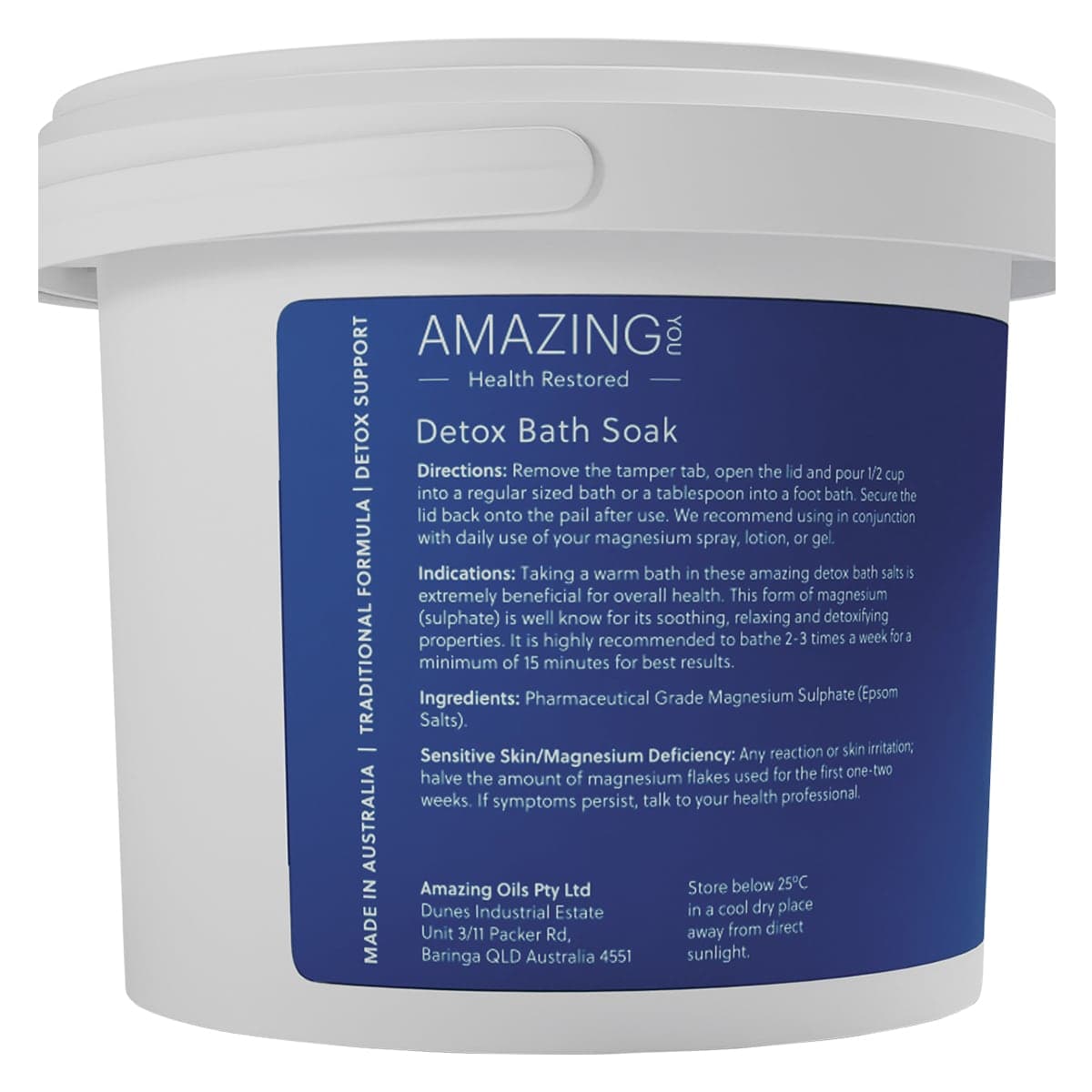 Thumbnail Amazing You Epsom Salts Detox Bath Soak 3kg