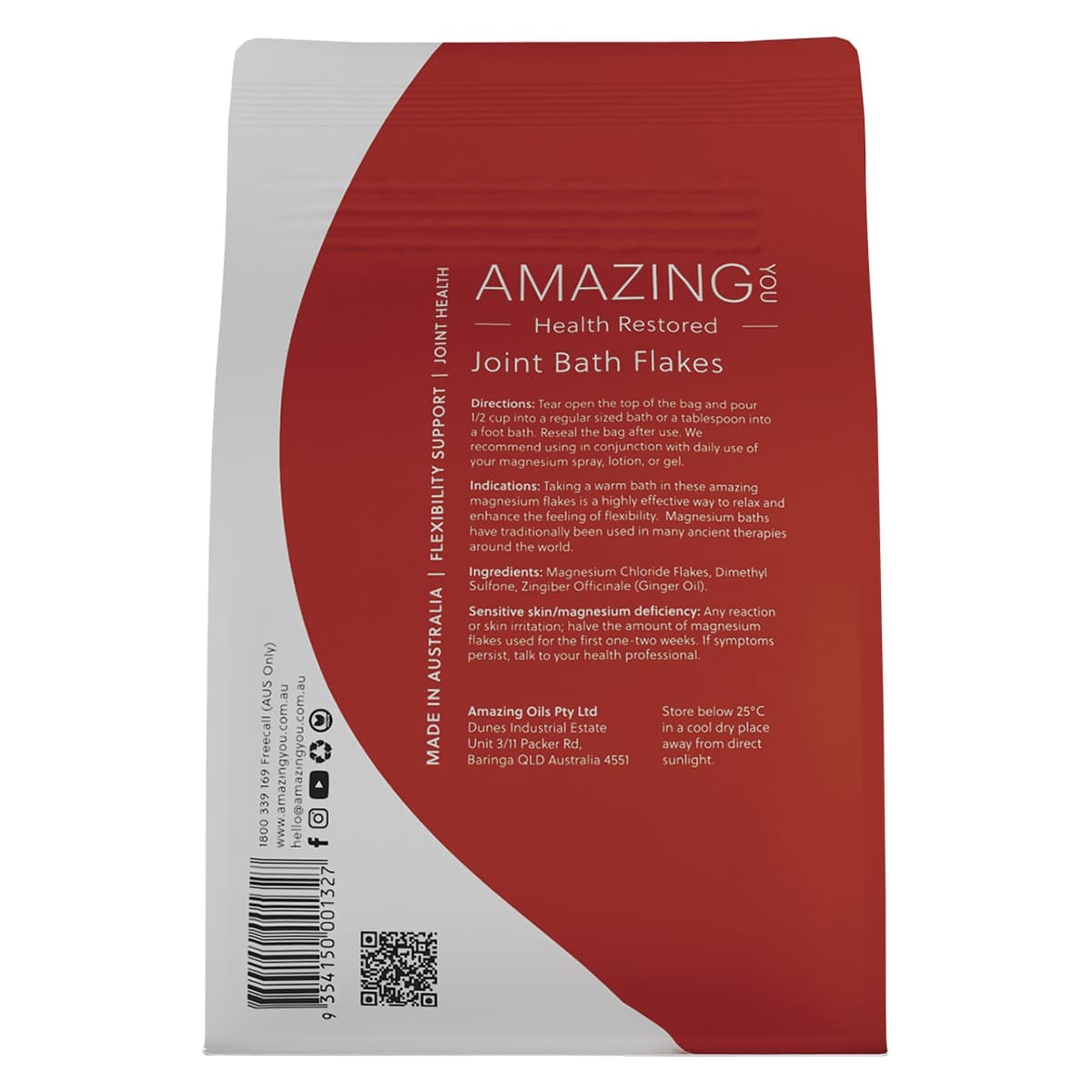 Thumbnail Amazing You Magnesium Joint Bath Flakes 800g